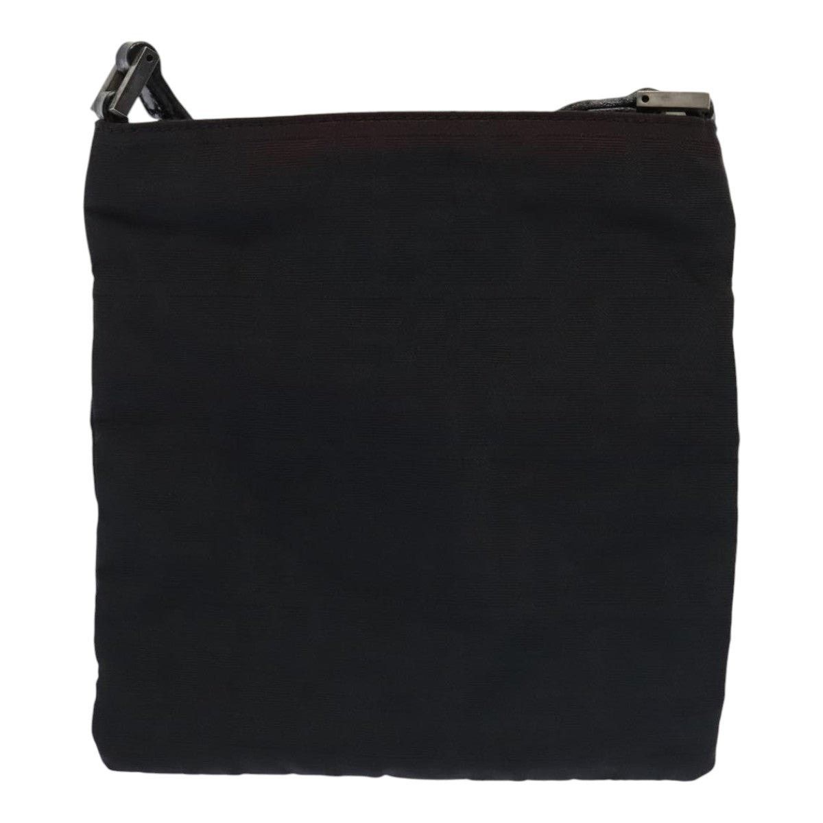 Fendi FENDI Zucca Canvas Shoulder Bag Nylon Black Size ONE SIZE - 3 Thumbnail
