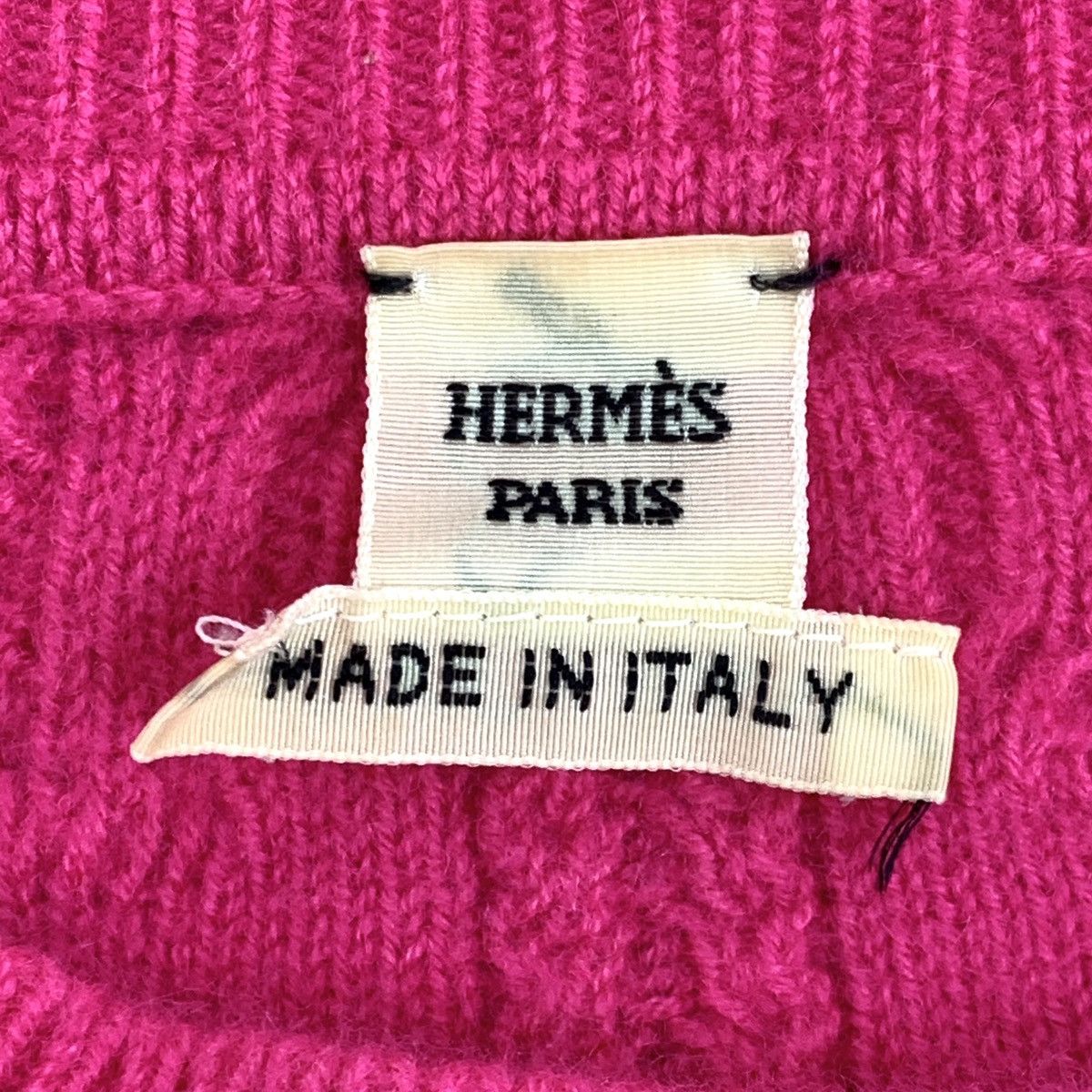 Hermes Hermes Red Horseshoe Jacquard Long Sleeve Knit Sweater K26WX Size S / US 4 / IT 40 - 5 Thumbnail