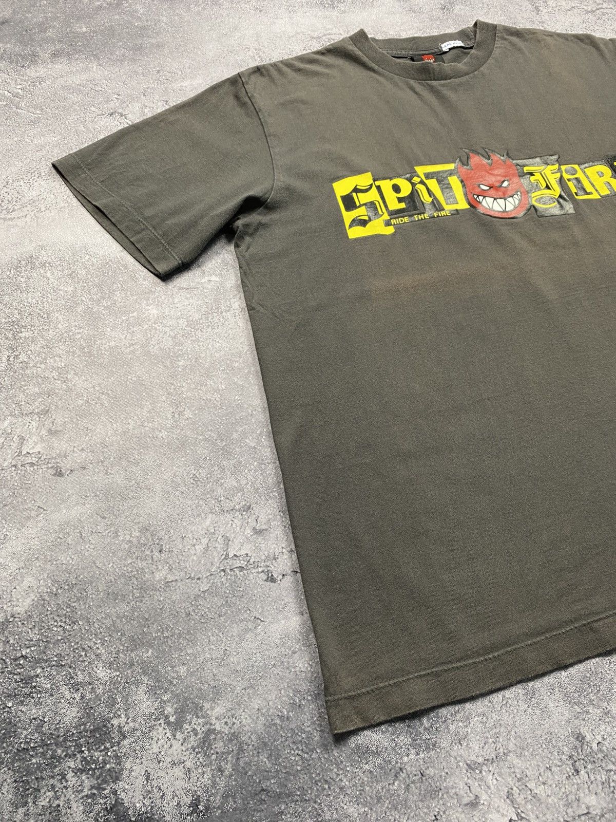 Spitfire Vintage Spitfire Skateboards T-Shirt Rare Spellout Logo Tee Size US L / EU 52-54 / 3 - 4 Thumbnail
