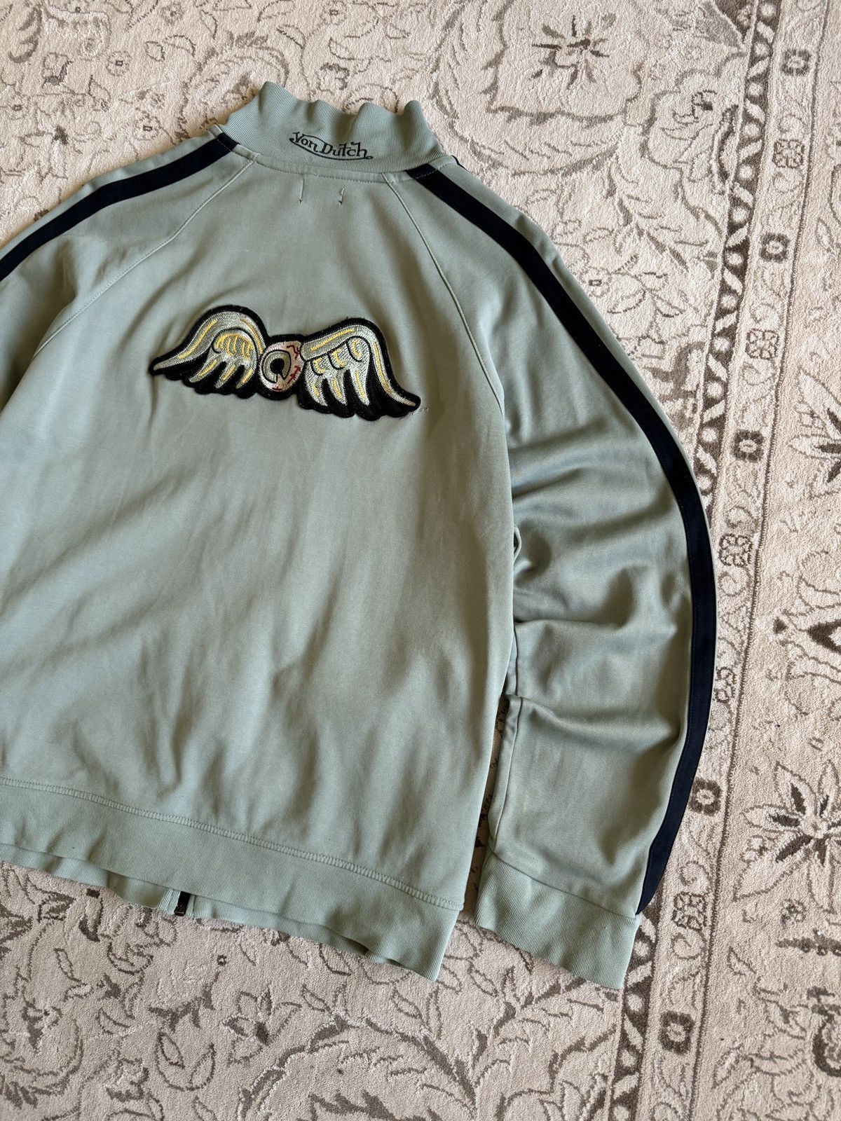 Von Dutch Vintage Von Dutch Multi Logo Zip Track Jacket Y2K Size US M / EU 48-50 / 2 - 11 Thumbnail