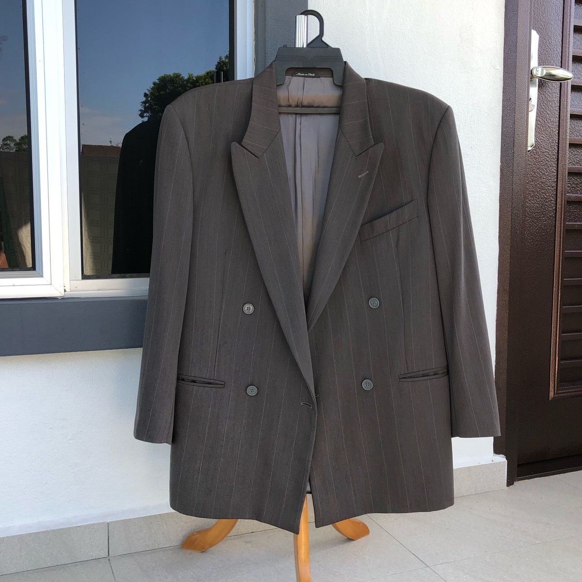Ferre Gianfranco Ferre Studio Wool Blazer / Coat Made In Italy Size 38L - 6 Thumbnail