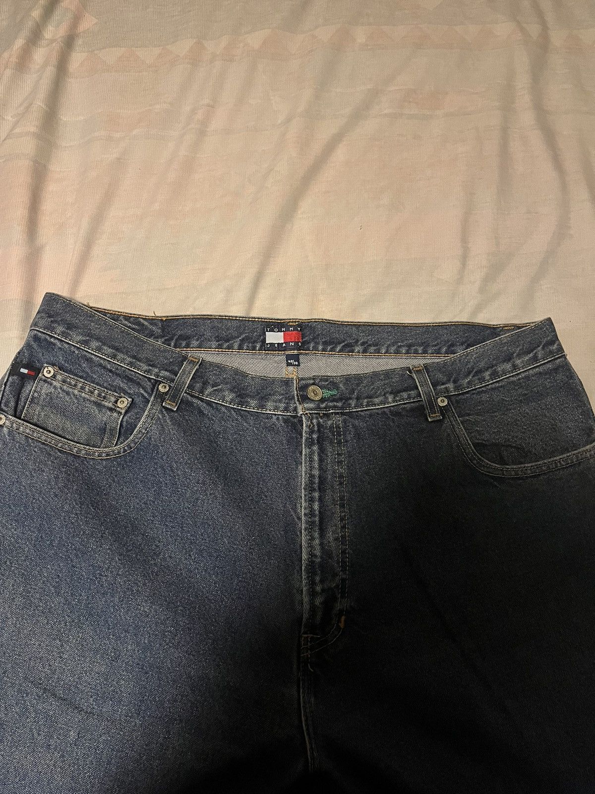Tommy Hilfiger × Vintage y2k baggy vintage tommy hilfiger jeans Size US 42 / EU 58 - 3 Thumbnail