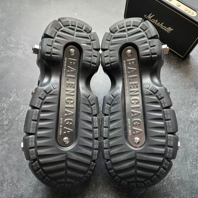 Balenciaga Balenciaga Crocs Thick Sole Clogs-2505 Size US 11 / EU 44 - 7 Thumbnail