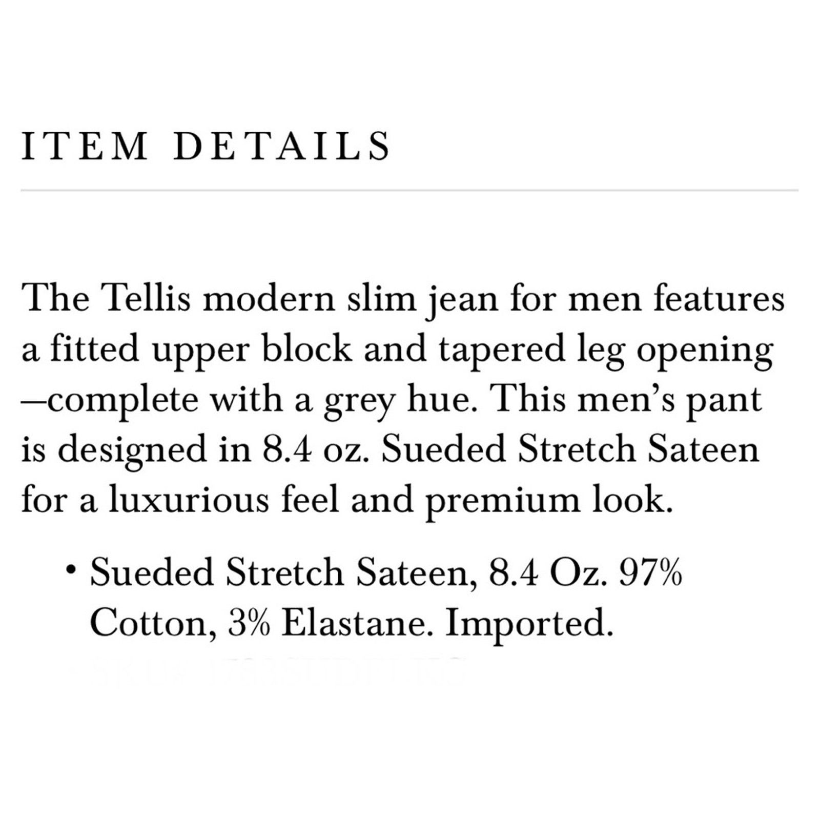 AG Adriano Goldschmied AG Adriano Goldschmied The Tellis Modern Slim Jeans Size 31 Size US 31 - 9 Thumbnail