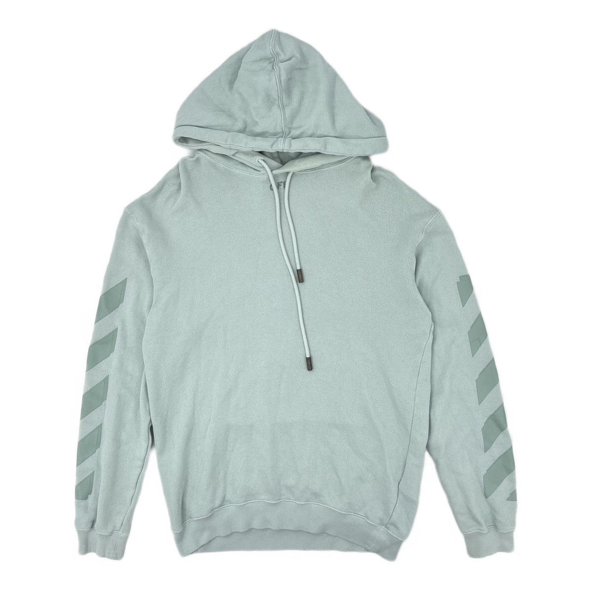 Off-White OFF-WHITE DIAG CARRYOVER LONG HOODIE Size US M / EU 48-50 / 2 - 1 Thumbnail