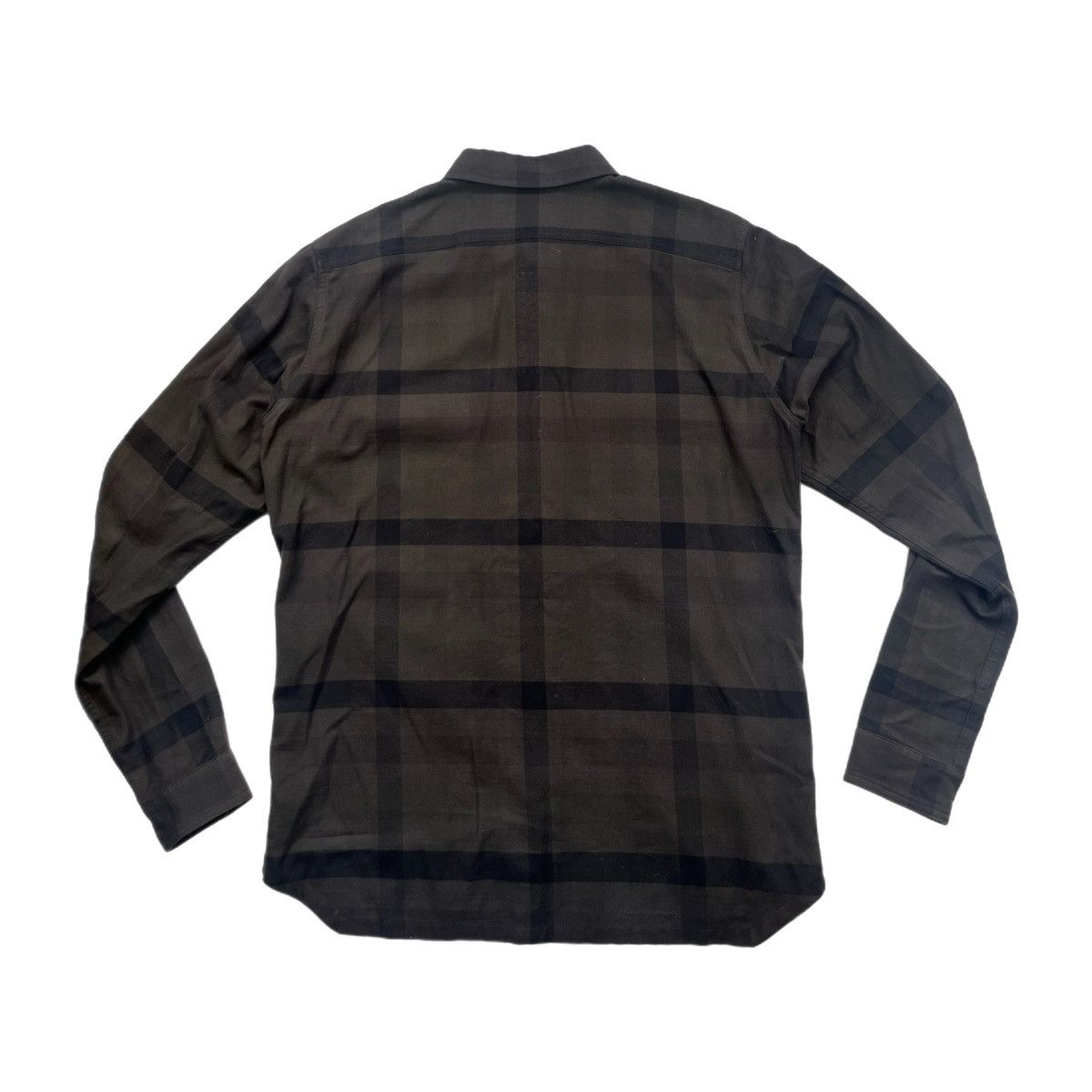 Rick Owens Rick Owens Brown Plaid Overshirt Button Up Size US L / EU 52-54 / 3 - 2 Thumbnail