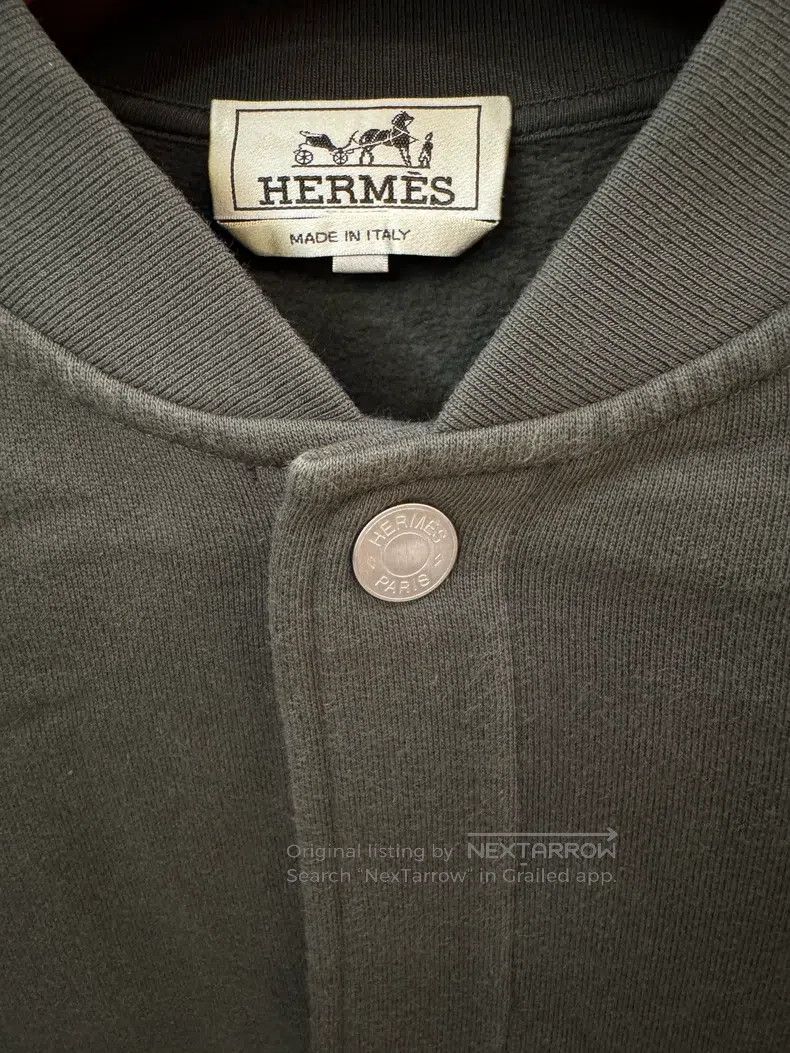 Hermes Hermes Men's Casual Baseball Jacket Size US L / EU 52-54 / 3 - 2 Thumbnail