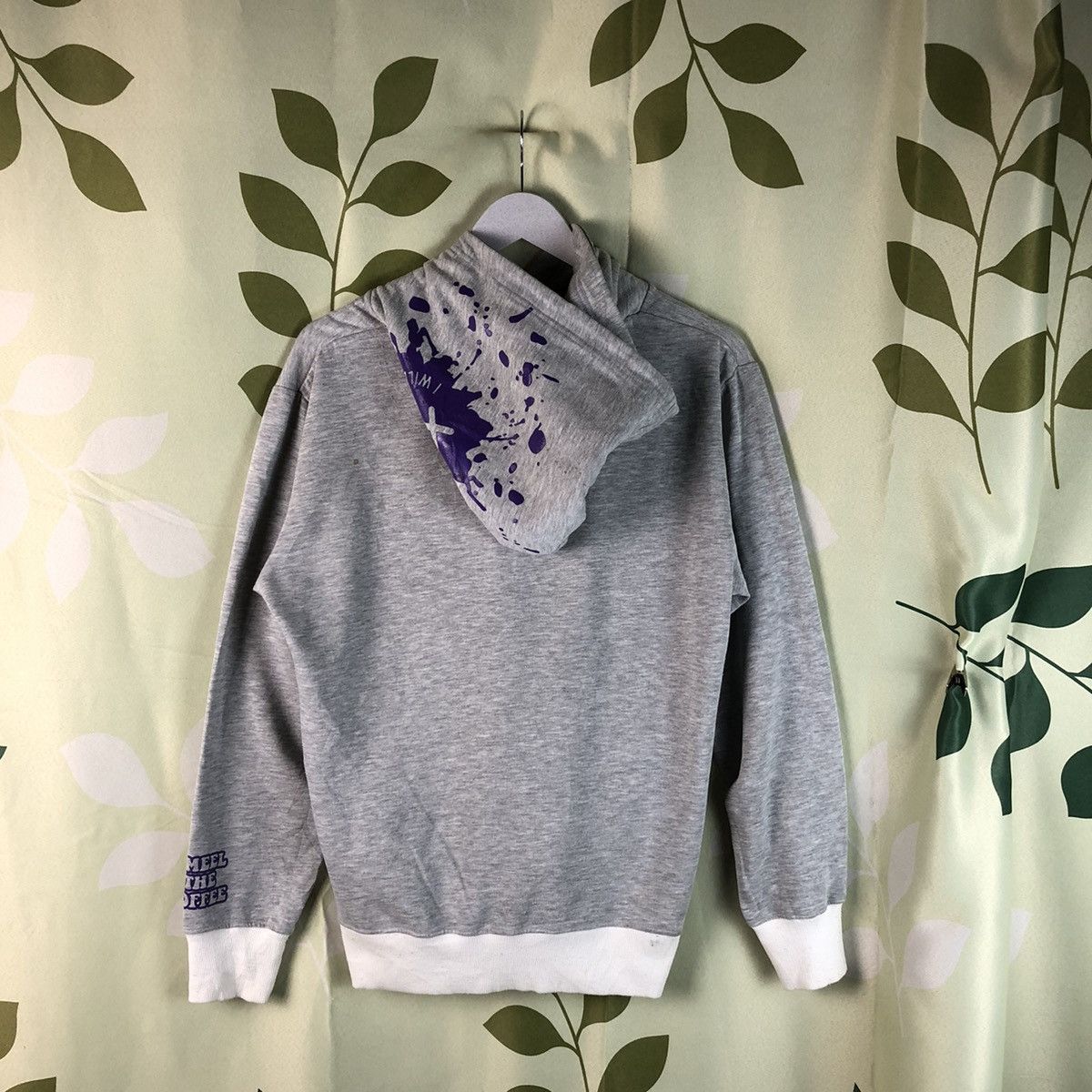 Japanese Brand × Vintage Oills Smell The Coffee Hoodie #7441 Size US M / EU 48-50 / 2 - 13 Thumbnail