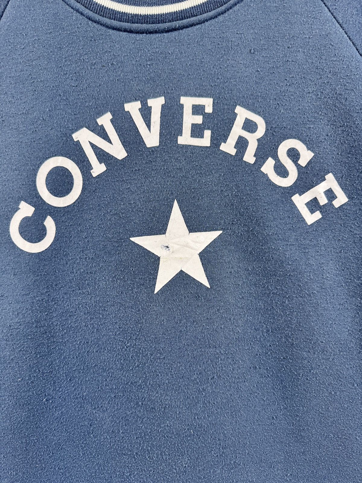 Converse × Vintage ⚡️Y2K CONVERSE CHUCK TAYLOR SWEATSHIRT BIG LOGO Size US S / EU 44-46 / 1 - 4 Thumbnail