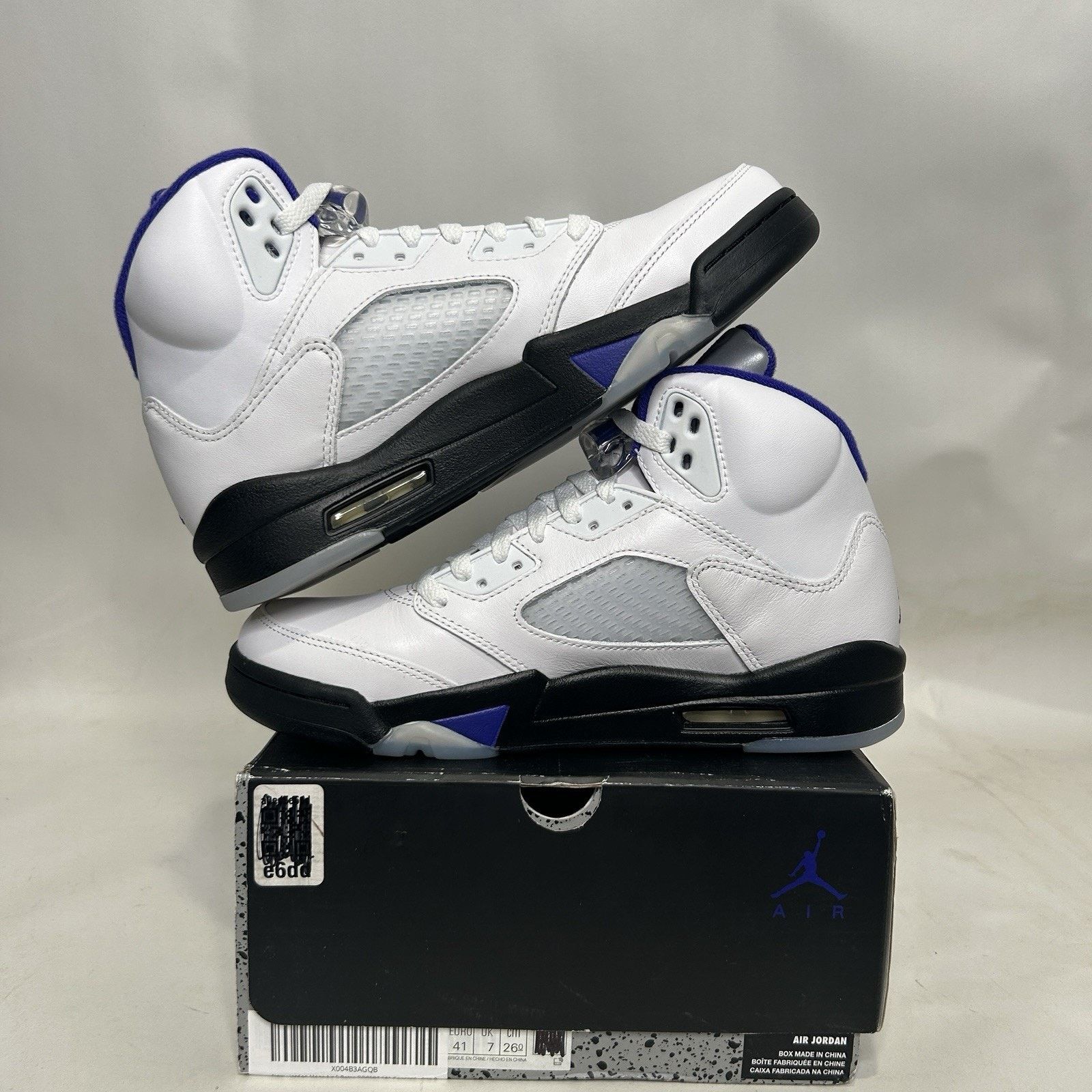 Jordan Brand Nike Air Jordan 5 Retro OG “Dark Concord” Size US 8 / EU 41 - 3 Thumbnail