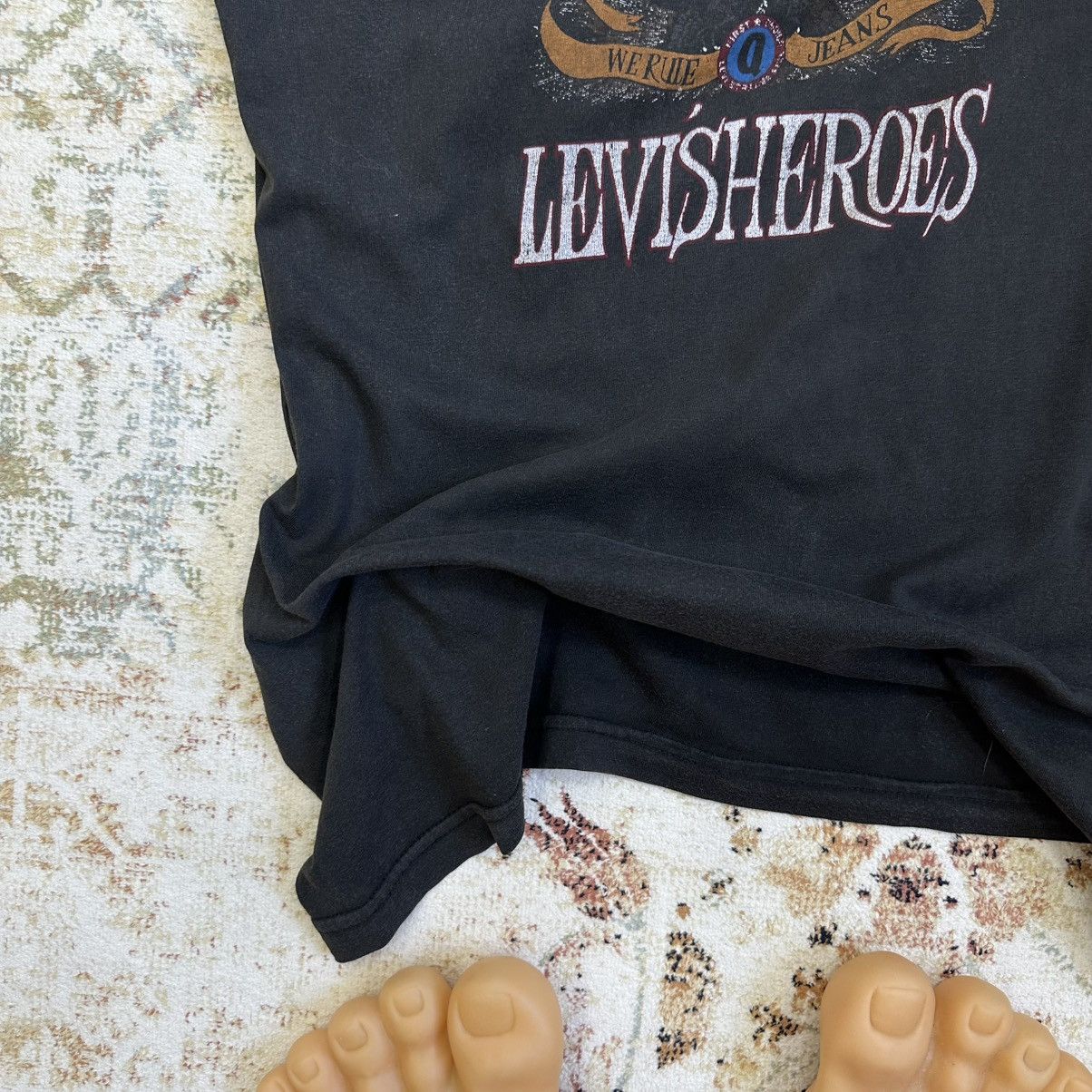 Levi's Vintage Clothing Vintage Adult “ Night Rebel Levi’s Heroes “ Sleeves 90s Size US M / EU 48-50 / 2 - 3 Thumbnail