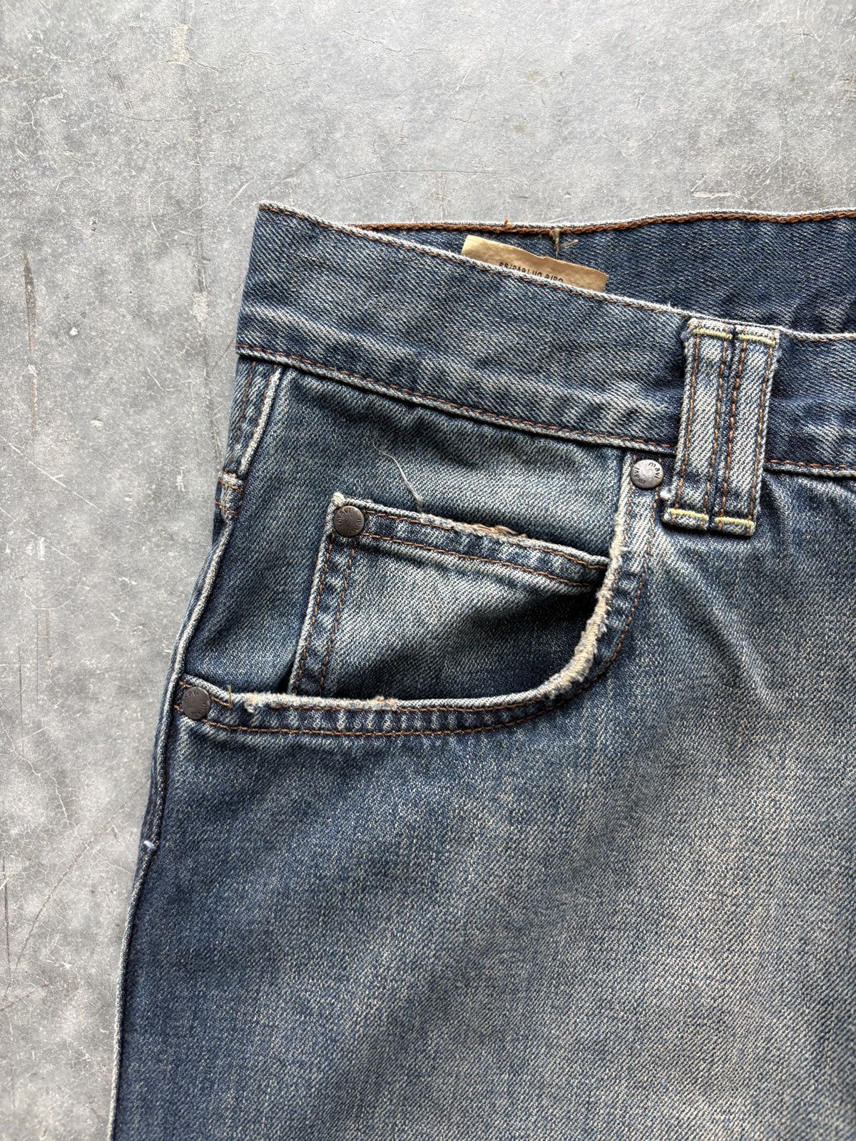 Mavi Vintage Y2K Mavi Wide Leg Baggy Jeans 36x34 Washed Skater Size US 36 / EU 52 - 2 Thumbnail