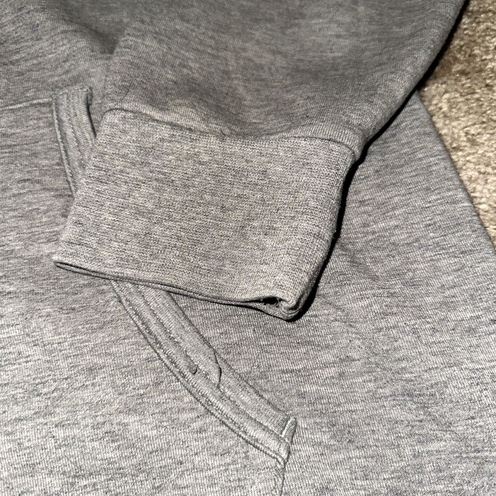 Polo Ralph Lauren Polo Ralph Lauren Hoodie Mens 2XL Full Zip Gray Embroidered Logo Pony Hooded Pockets Size US XXL / EU 58 / 5 - 2 Thumbnail