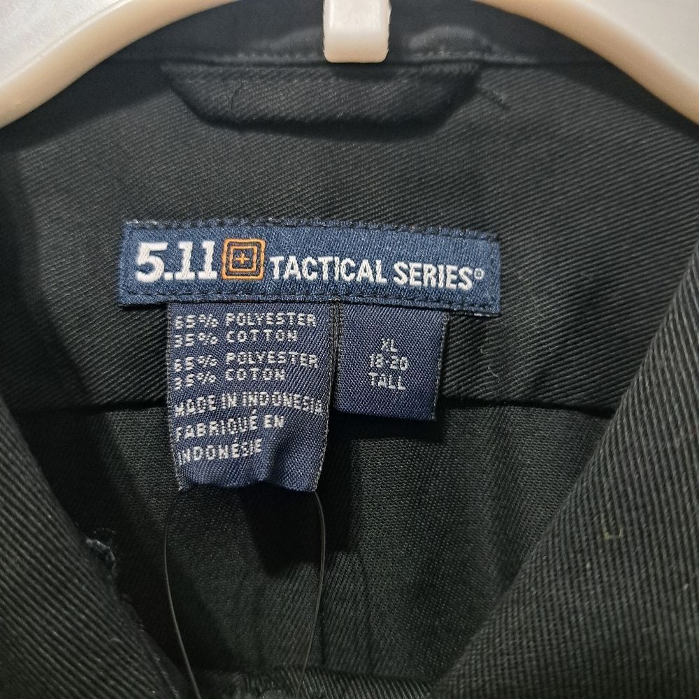 5.11 5.11 Tactical Series Patrol Duty Uniform B Class Shirt Black Size XL / US 12-14 / IT 48-50 - 6 Thumbnail
