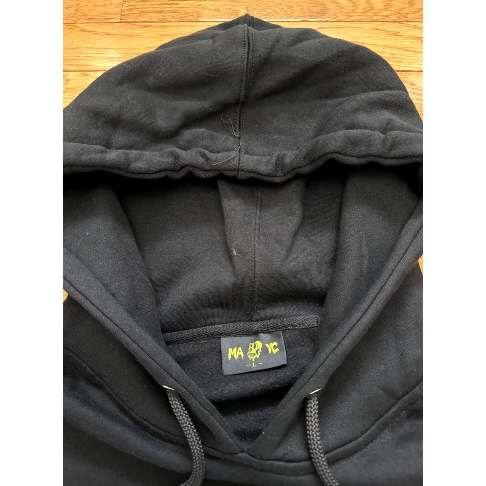 Vintage MAYC Mutant Ape Yacht Club Mutant World Hoodie Mens Sz L NWOT Mutant Ape Yacht Club Hoodie Mens L Black Pullover Size US L / EU 52-54 / 3 - 3 Thumbnail
