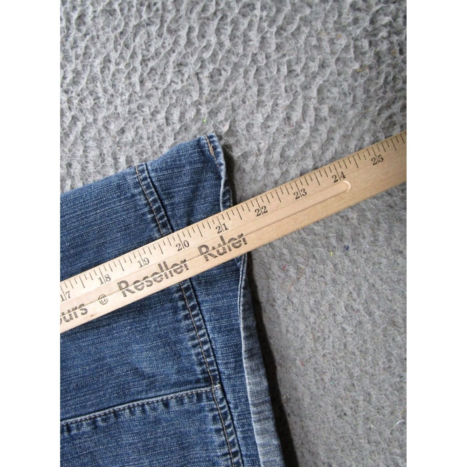 Denime VINTAGE Sonoma Denim Skirt A-Line Women’s Blue Midi Size 10 Skirt Retro Style Size 32" / US 10 / IT 46 - 5 Thumbnail