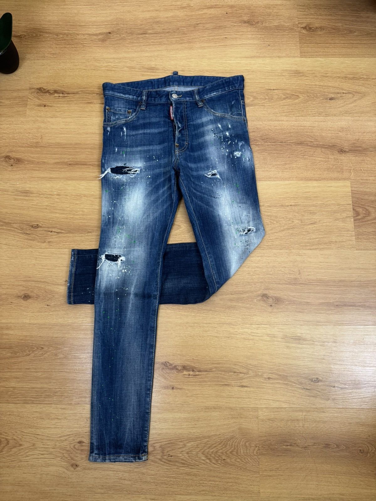 Dsquared2 Dsquared2 Jeans Men Slim Blue 46 Denim Luxury Size US 28 / EU 44 - 8 Thumbnail