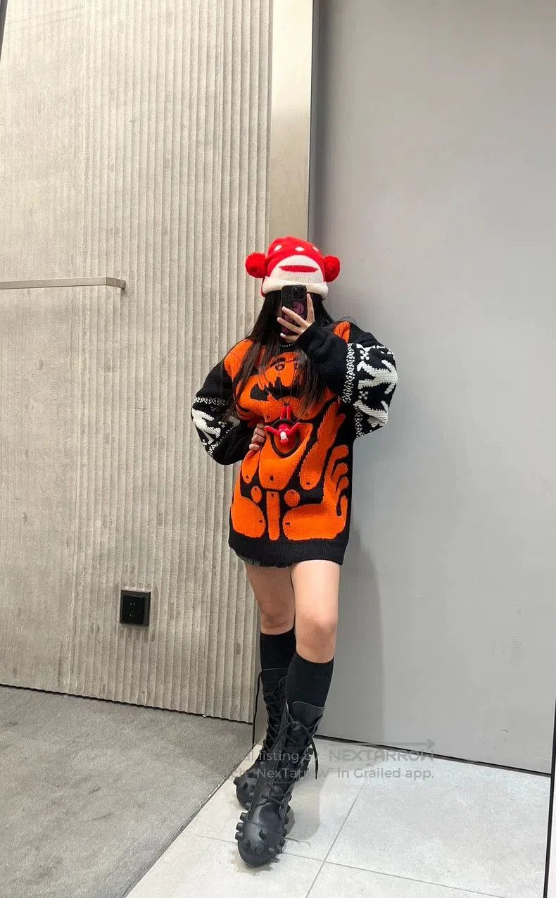 Walter Van Beirendonck Walter Van Beirendonck FW24 Monkey Beanie . Size ONE SIZE - 6 Thumbnail