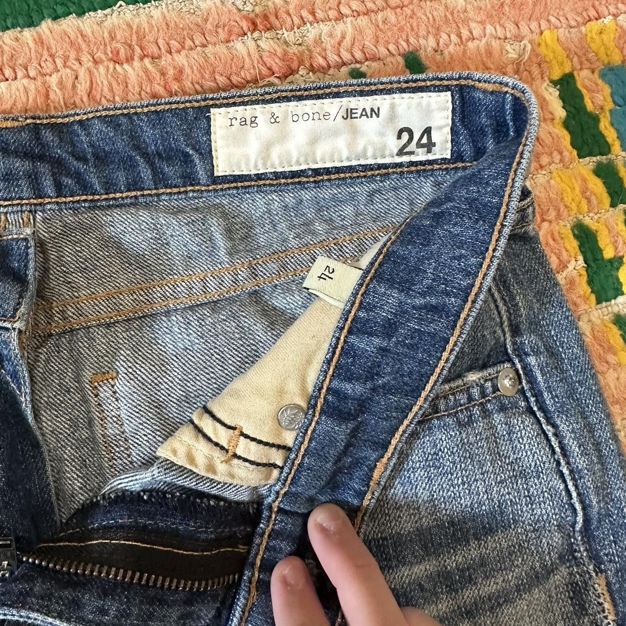 Rag & Bone Rag & Bone Women's Denim Shorts Size 24" / US 00 / IT 34 - 4 Thumbnail
