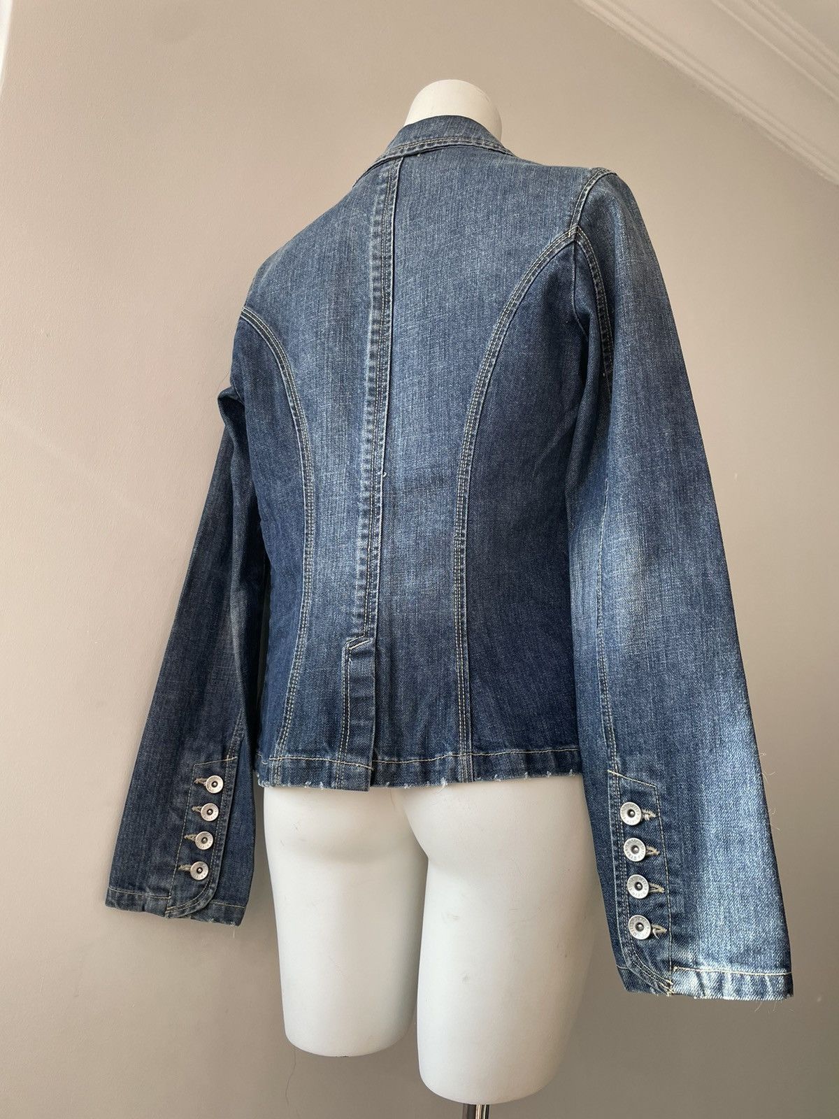 Vintage y2k denim jacket Size M / US 6-8 / IT 42-44 - 16 Thumbnail