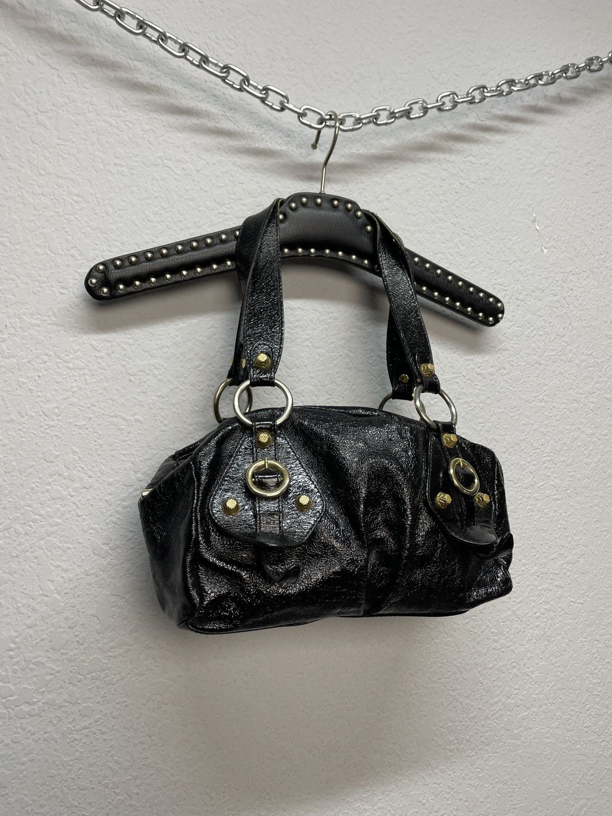 Japanese Brand × KMRii × Vintage Vintage Y2K If Six Was Nine Like Kmrii Leather Bag Size ONE SIZE - 9 Thumbnail
