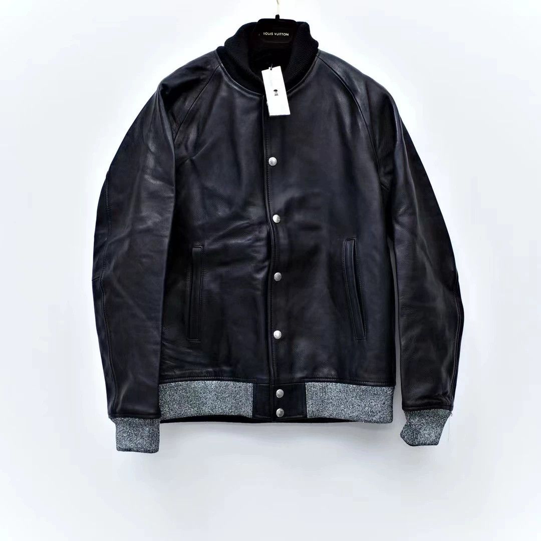 uniform experiment Uniform Experiment UE Leather Baseball Jacket Size US L / EU 52-54 / 3 - 1 Thumbnail