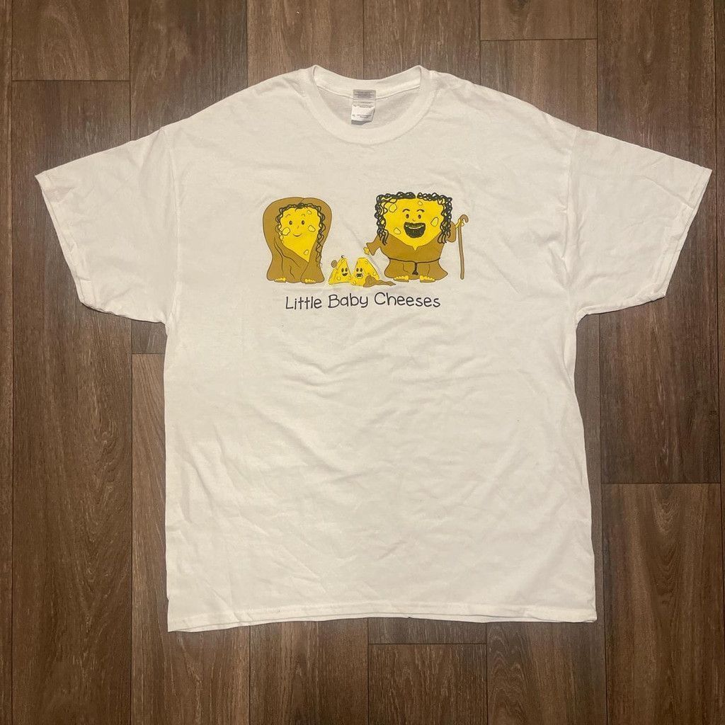 Gildan Little Baby Cheeses cotton t-shirt size XL Size XL / US 12-14 / IT 48-50 - 1 Thumbnail