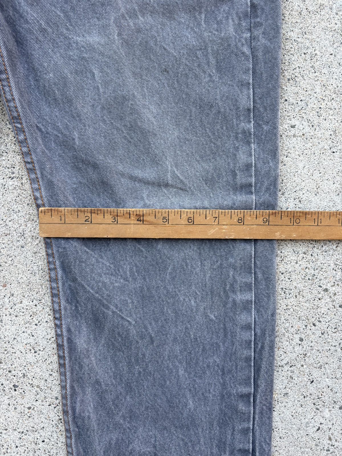 Levi's Vintage 2008 Y2K Grey Levi’s 501 Straight Fit Jeans Size 36 Size US 36 / EU 52 - 6 Thumbnail