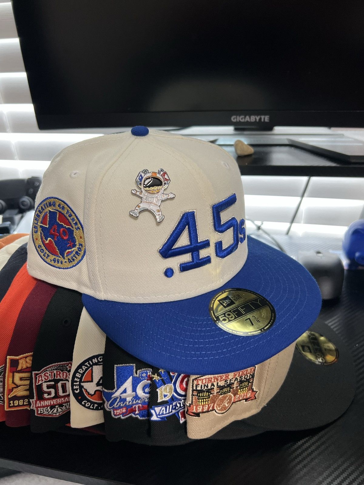 New Era .45s Astros Beer Pack Hat club Exclusive 🚨 Size ONE SIZE - 2 Thumbnail