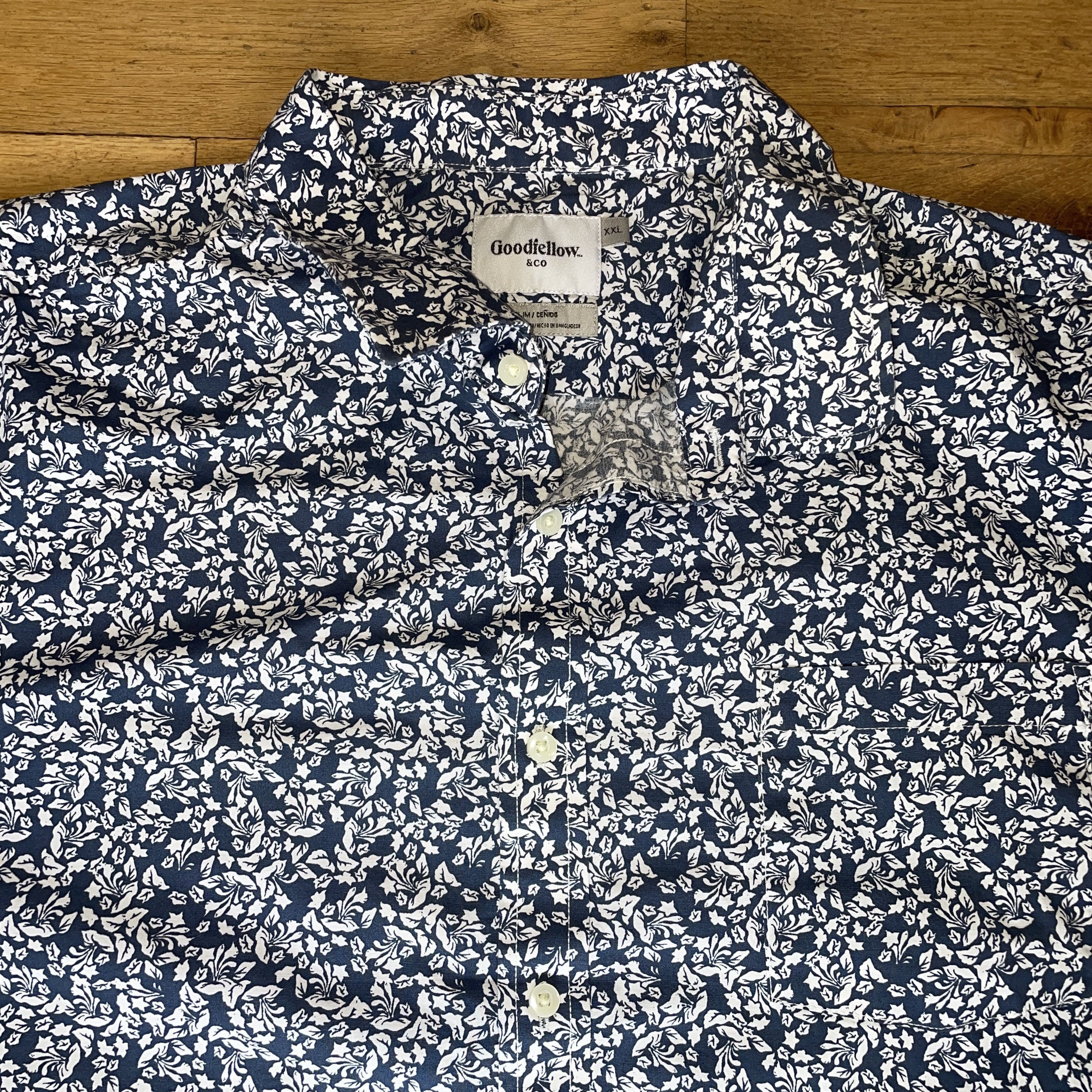 Other Goodfellow Men's Holiday Shirt Flowers Fashion Size 2xl Size US XXL / EU 58 / 5 - 3 Thumbnail