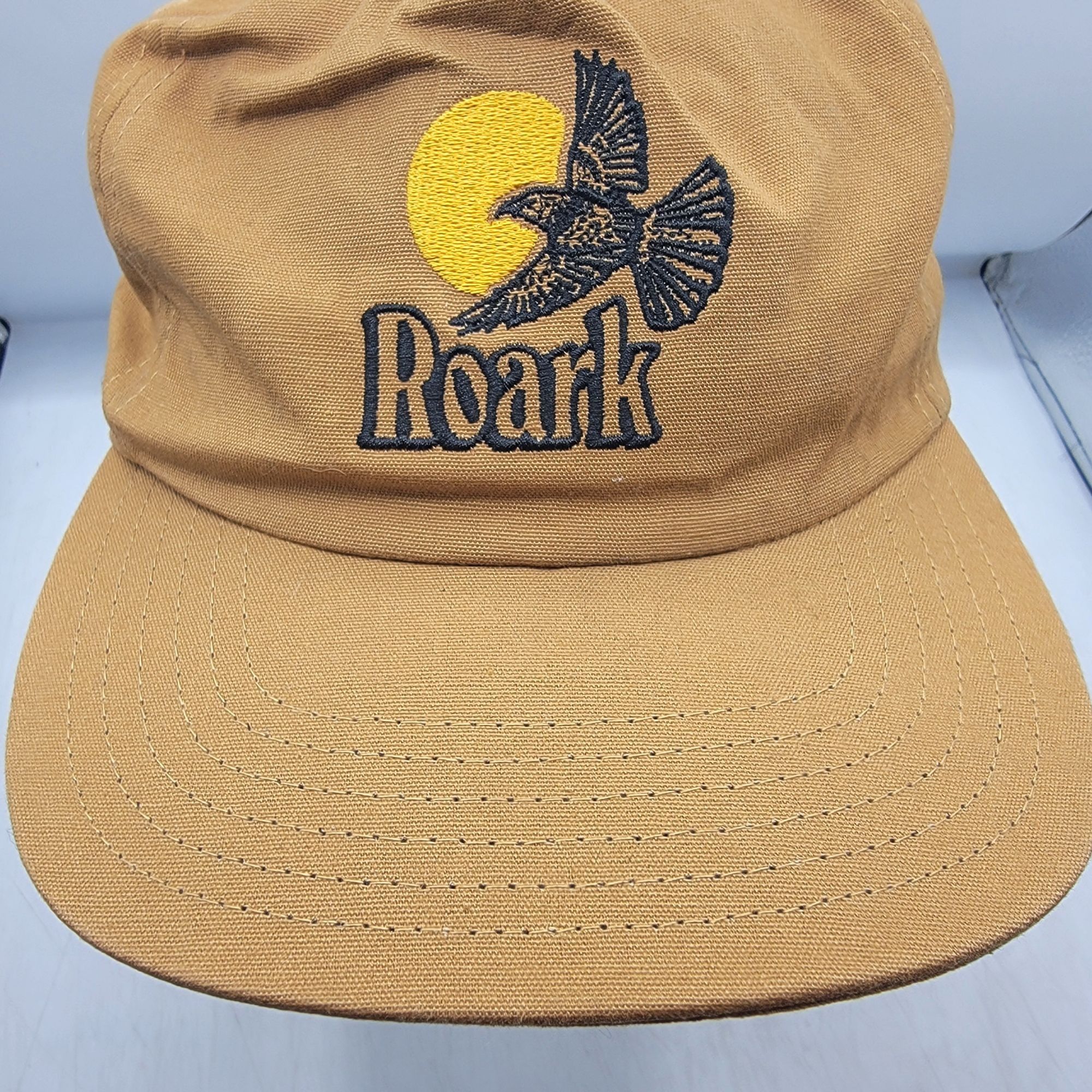 Roark Roark Mens Brown Messenger 5 Panel Snapback Hat Outdoors Cas Size ONE SIZE - 5 Thumbnail
