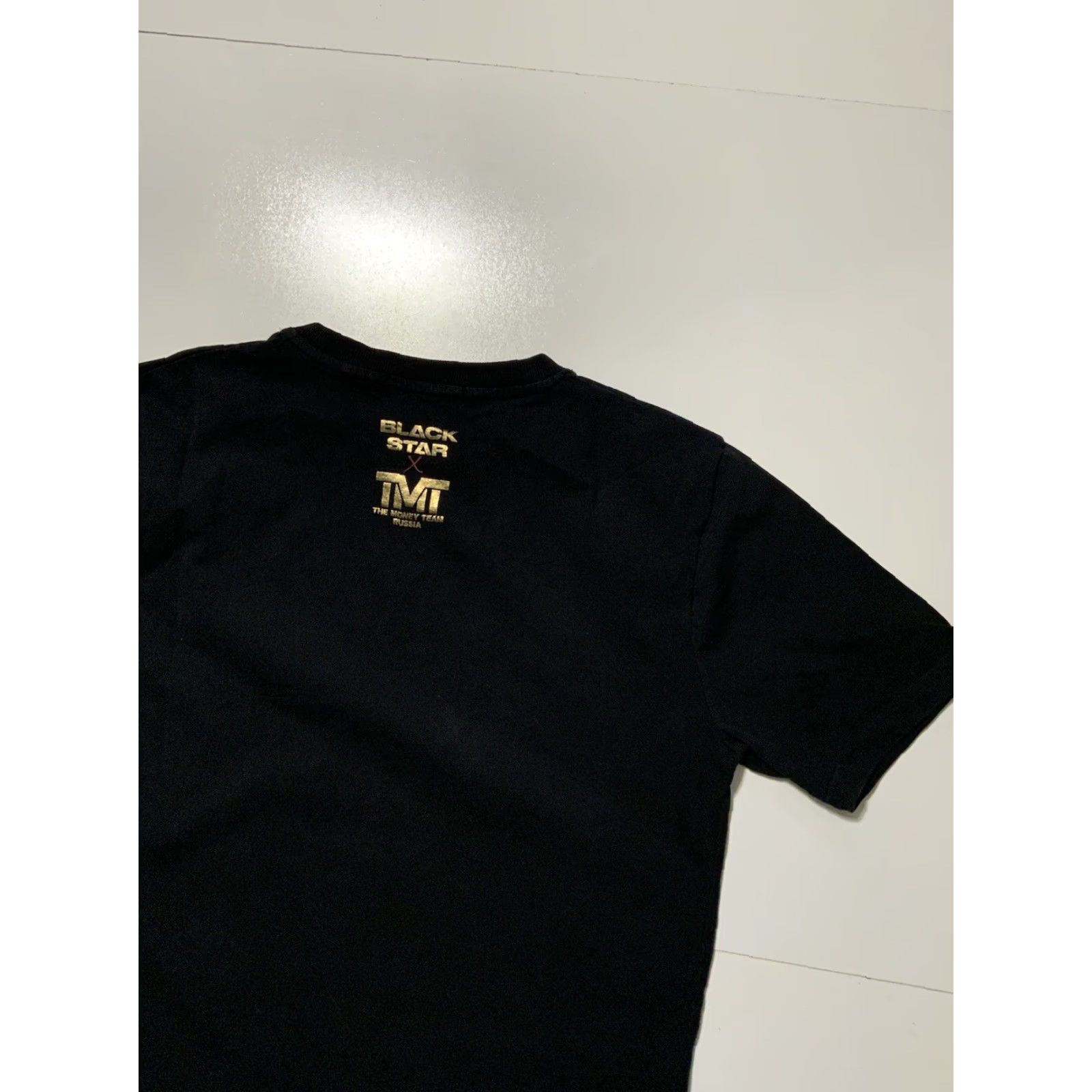 Vintage VINTAGE Black Star Wear X TMT The Money Team Russia Floyd Mayweather T-Shirt Mens L Black Money 90s/Boxing? Size US L / EU 52-54 / 3 - 4 Thumbnail
