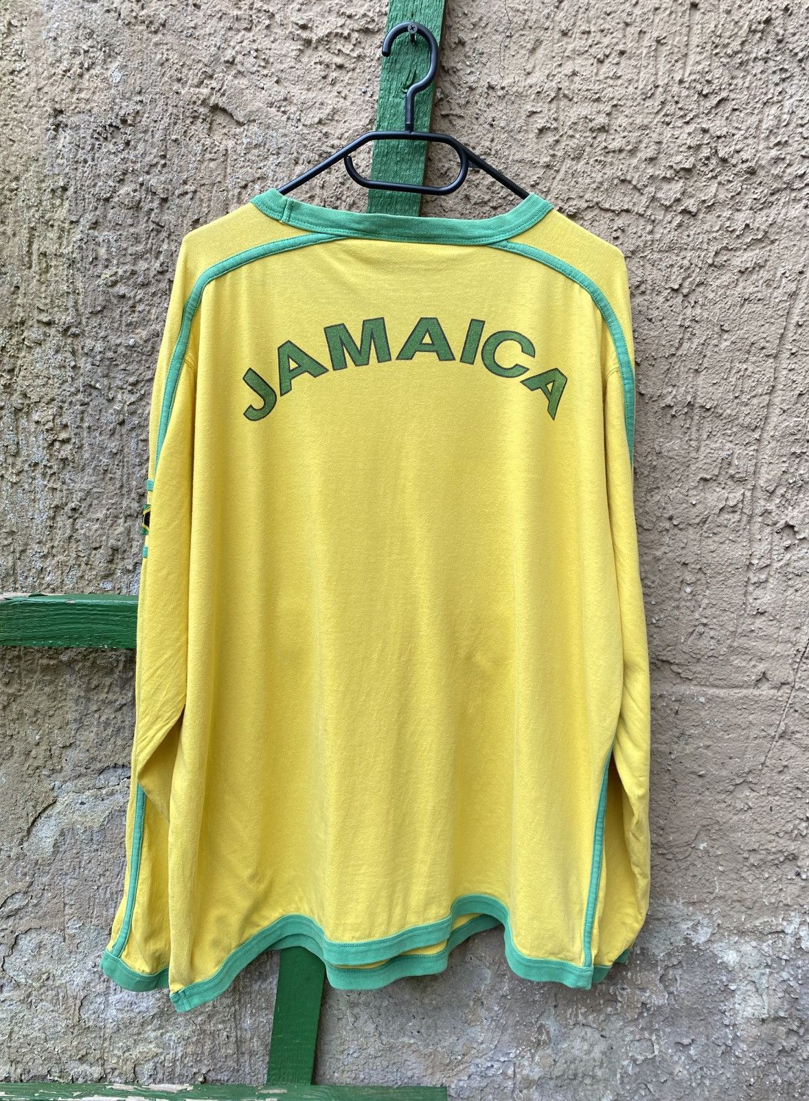 Puma Vintage Jamaica Puma Long Sleeve Shirt like Brazil Y2K Size US XXL / EU 58 / 5 - 1 Thumbnail