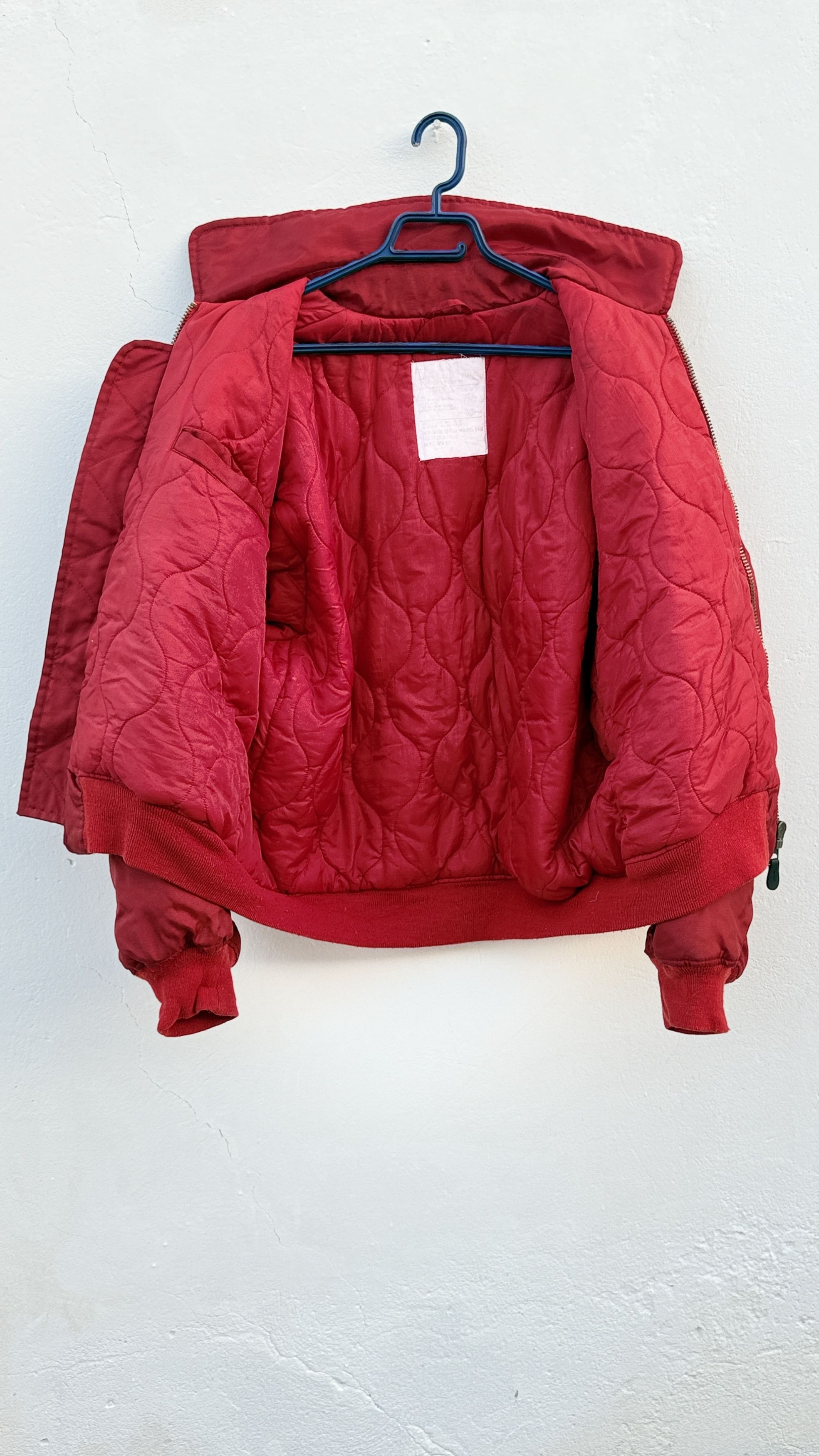 Cobra 🔥 Military Bomber flight jacket puffer red supreme size xl Size US XL / EU 56 / 4 - 8 Thumbnail