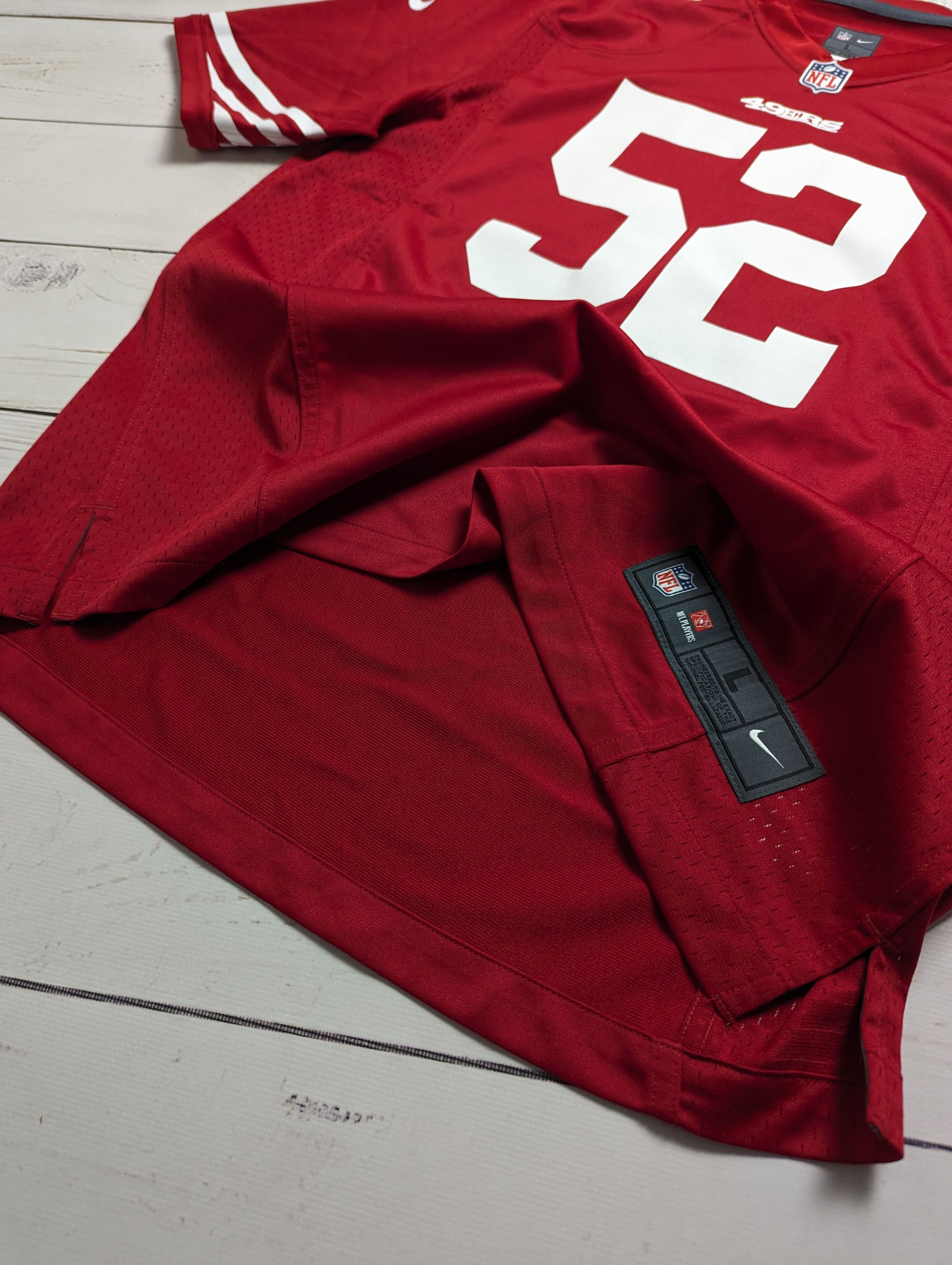 NFL × Nike Nike San Francisco 49ers Patrick Willis #52 Jersey size L Size US L / EU 52-54 / 3 - 9 Thumbnail