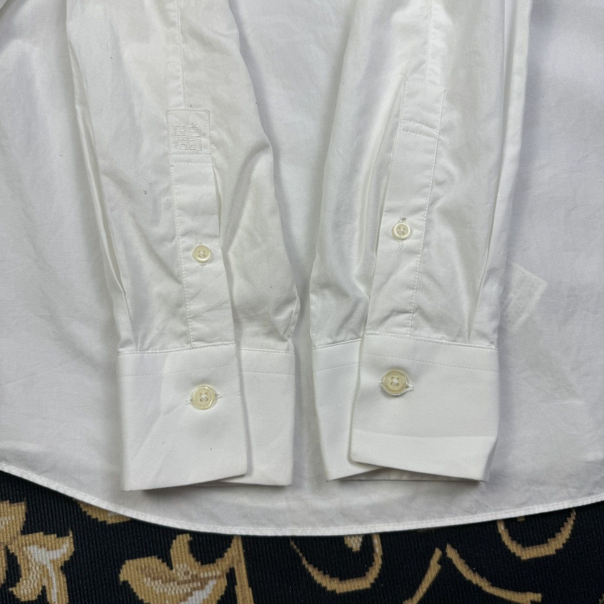 Givenchy Givenchy Slim Fit Button Up Shirt Size US S / EU 44-46 / 1 - 9 Thumbnail