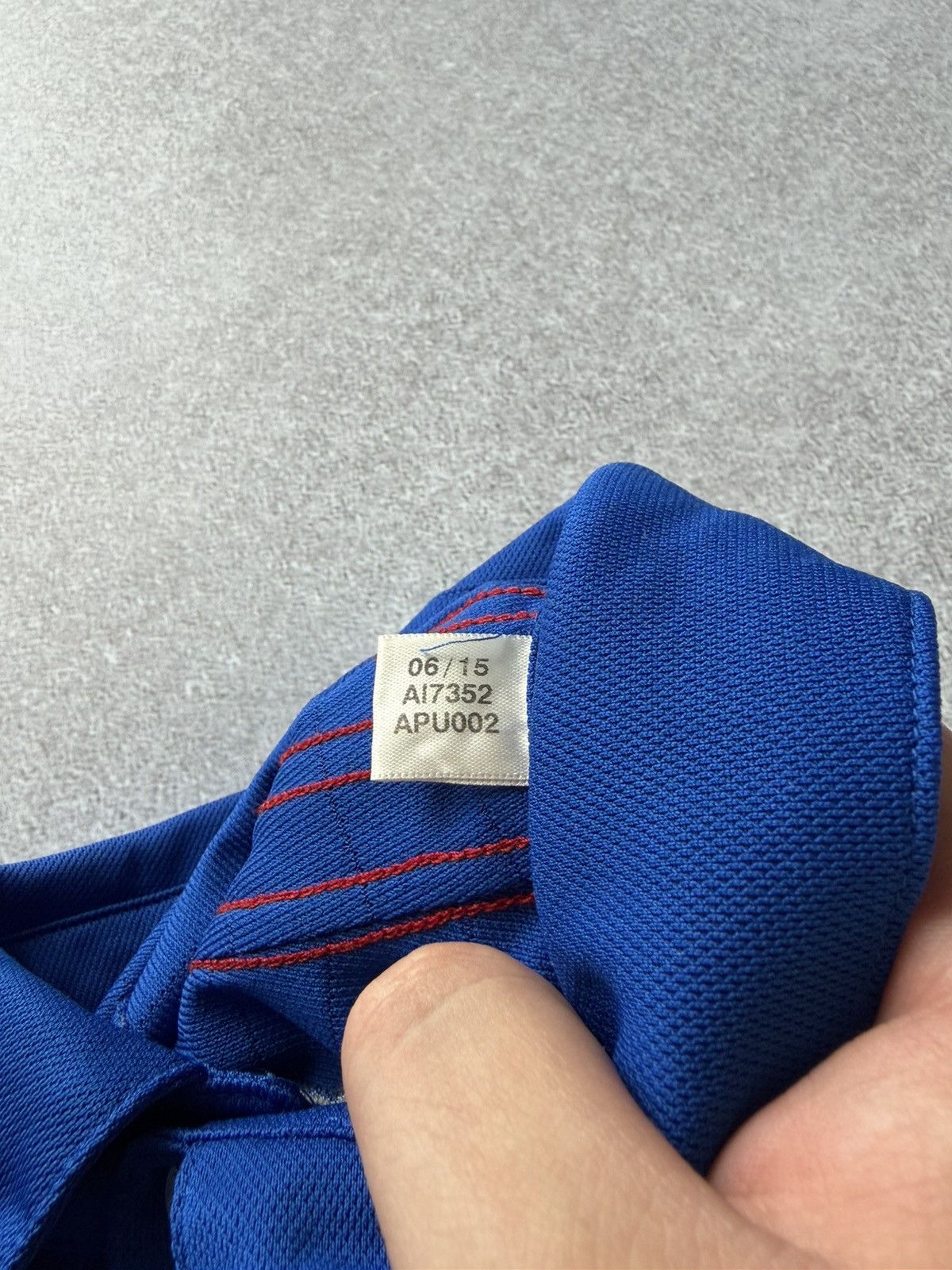 Adidas Adidas Manchester United Blue Red Football Soccer Jersey Size US S / EU 44-46 / 1 - 10 Thumbnail