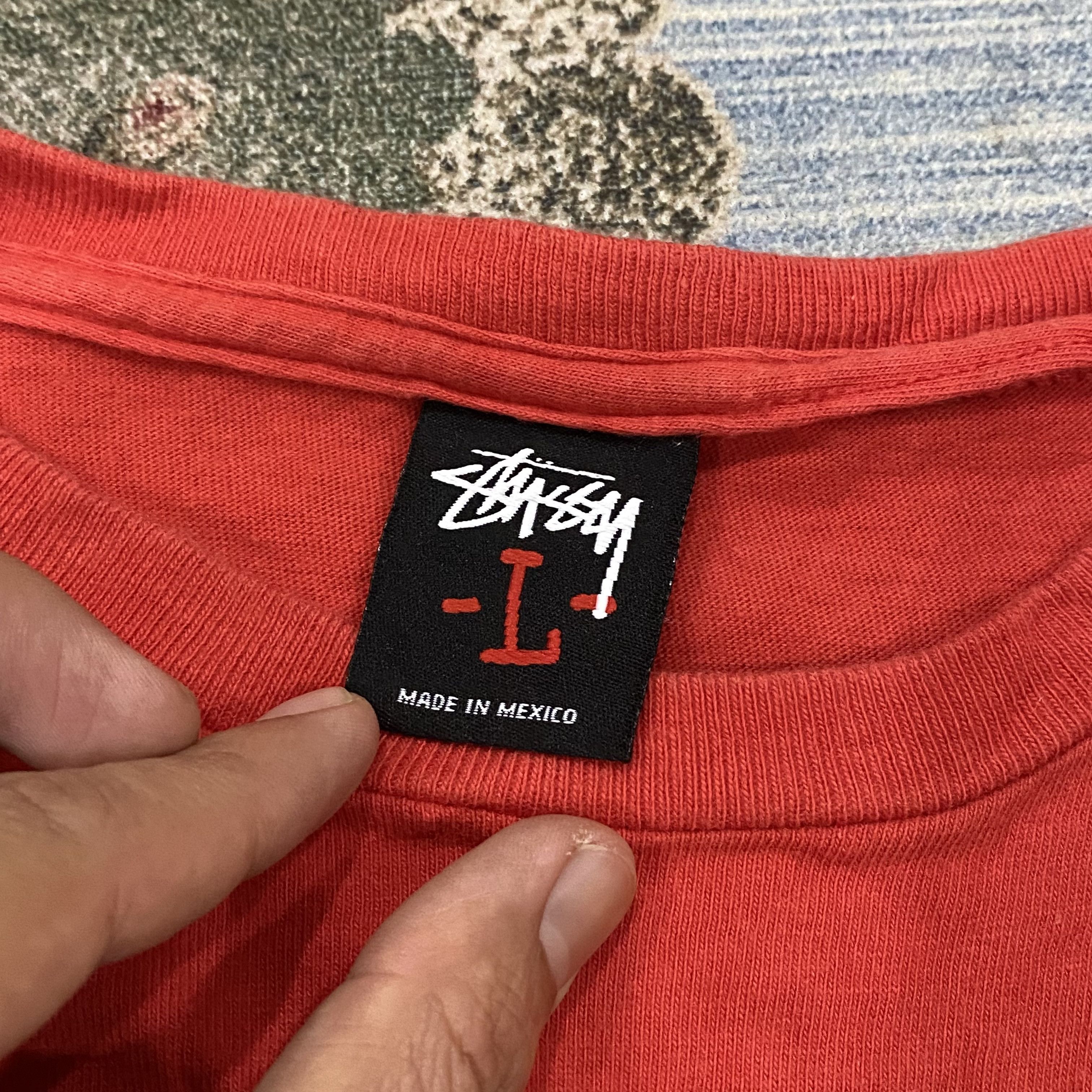 Stussy Rare 00s Vintage Stussy T Word Character tee tshirt Size US L / EU 52-54 / 3 - 5 Thumbnail