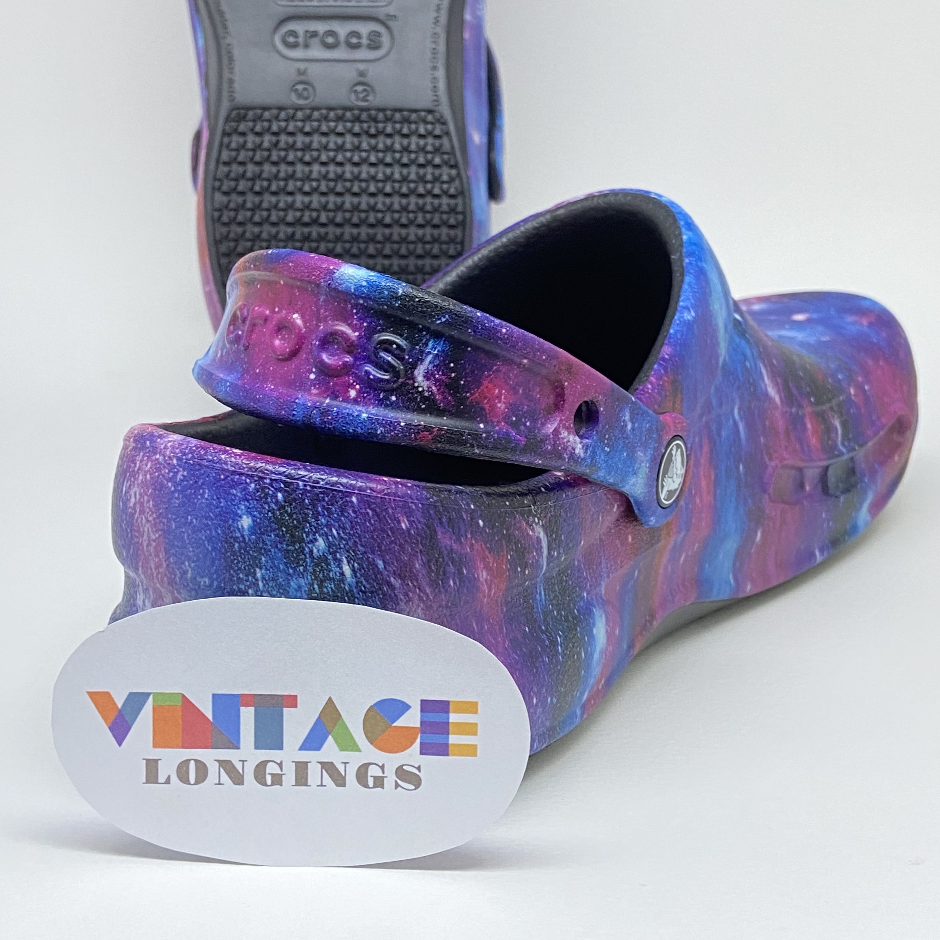Crocs Crocs Galaxy Adult Bistro Clogs NoSlip Work Shoes - M10 W12 Size US 10 / EU 43 - 4 Thumbnail