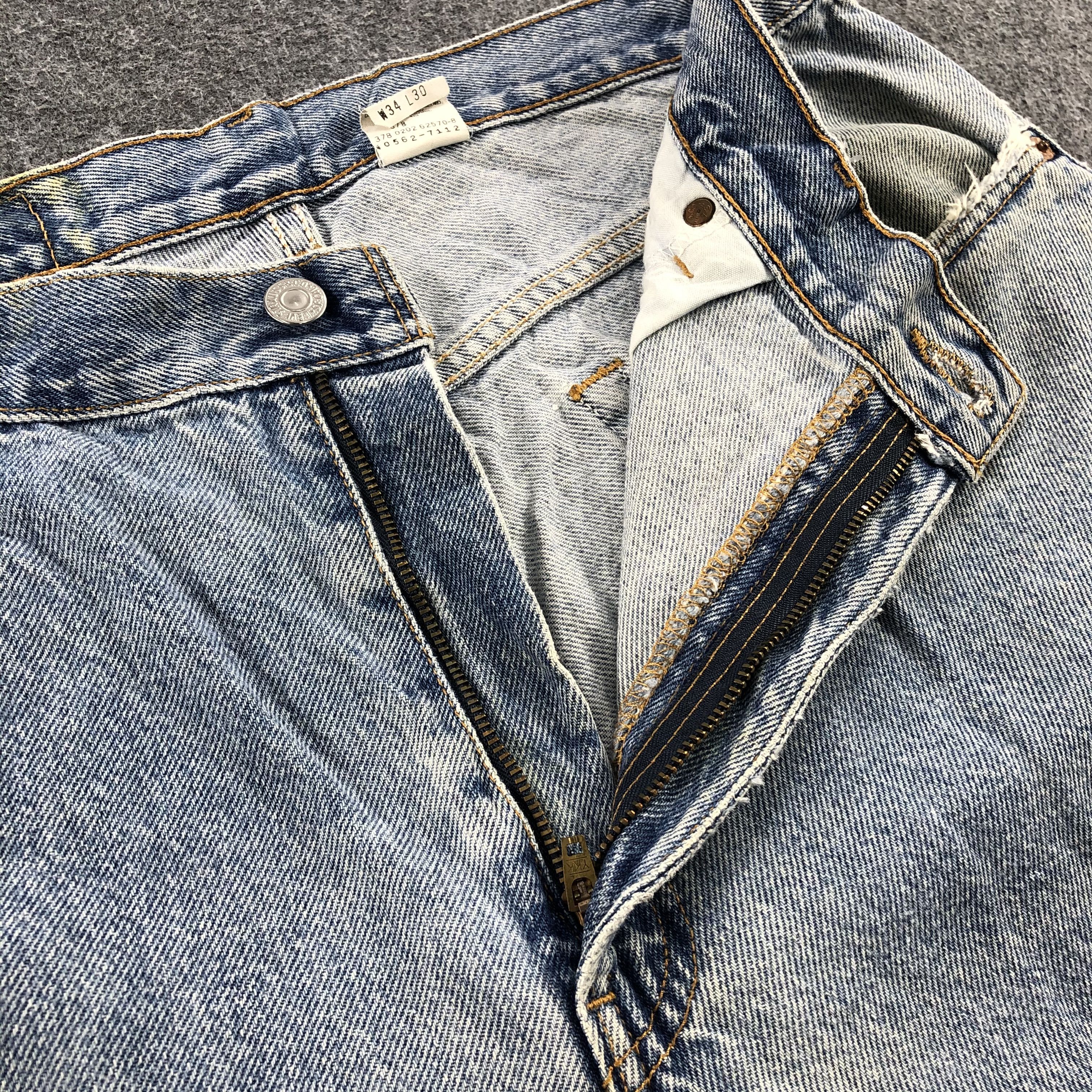 Levi's × Vintage Light Washed Vintage Levis 560 Jeans Baggy Denim-J1031 Size US 34 / EU 50 - 8 Thumbnail