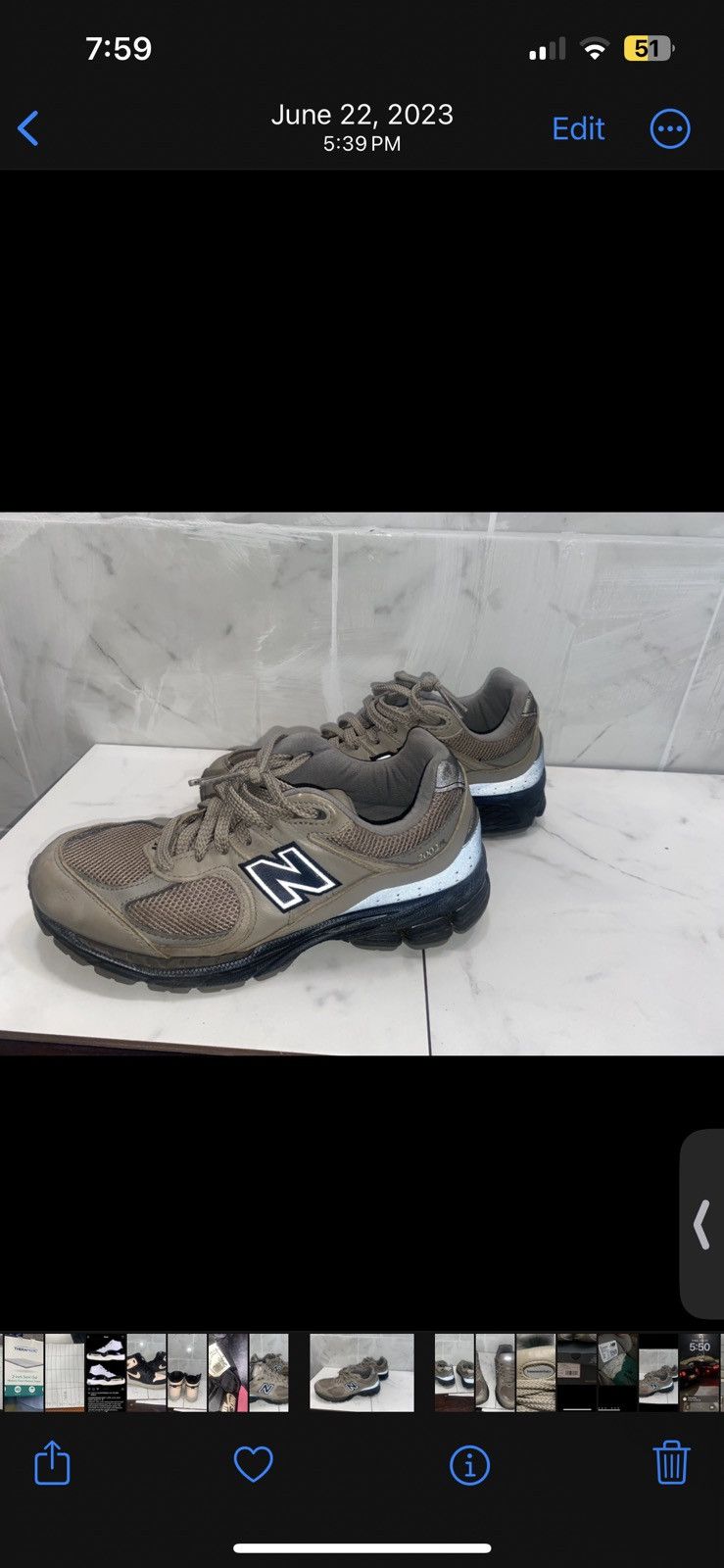 New Balance New Balance 2002r Thisisneverthat Light Brown Size US 7 / EU 40 - 1 Thumbnail