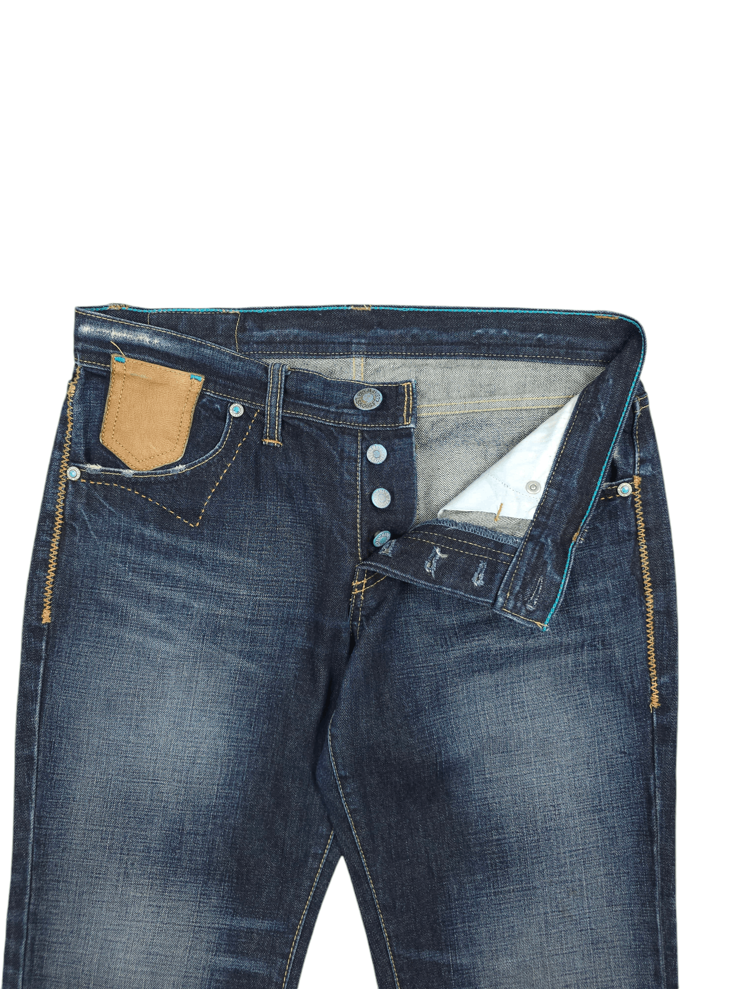 Levi's × Levi's Made & Crafted 💎Size 30/32 Levis Pat May 1873 Bootcut Low Rise Japan Jeans Size US 30 / EU 46 - 4 Thumbnail