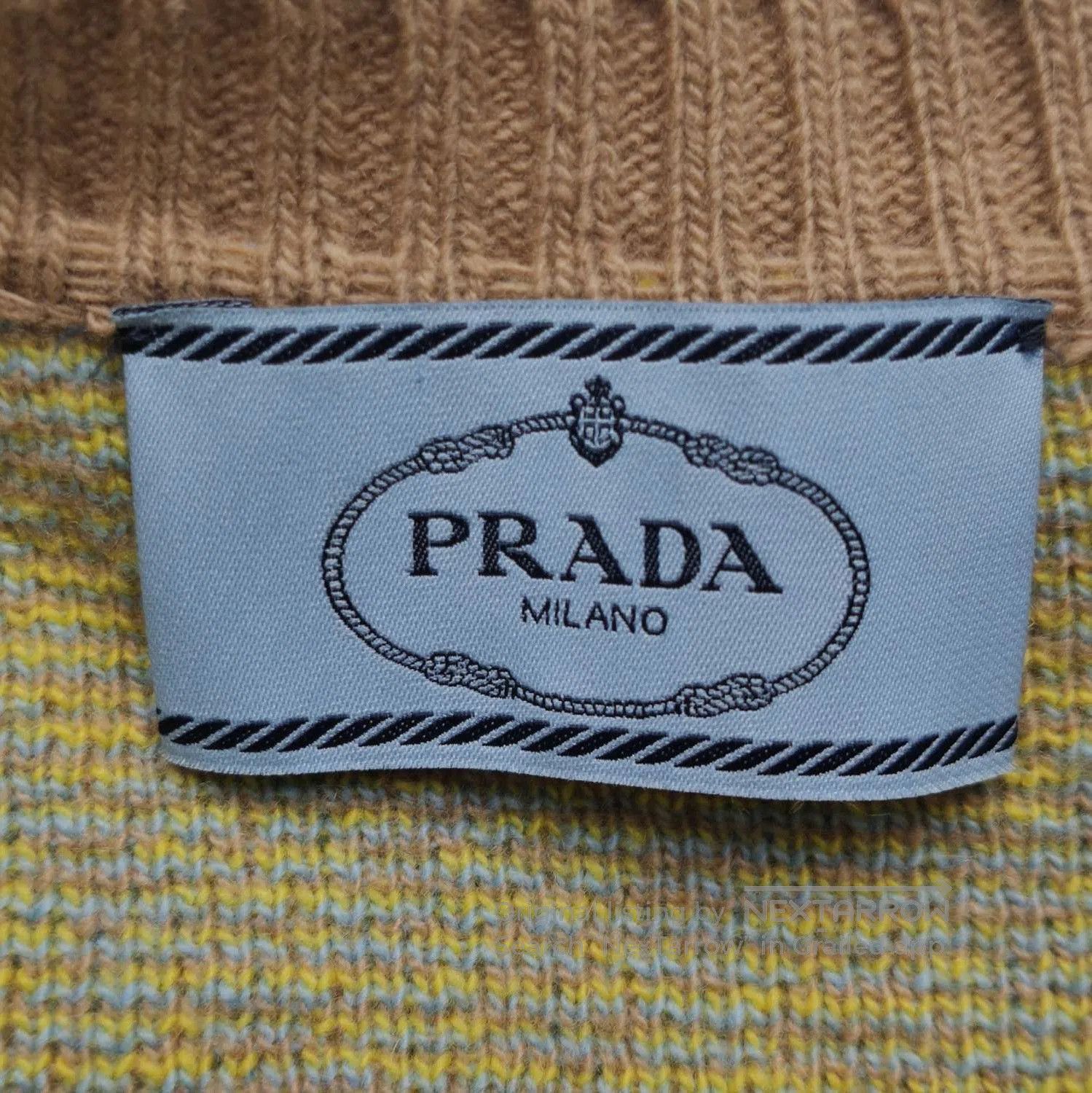 Prada Prada Colorful Logo Knit Sweater . Size M / US 6-8 / IT 42-44 - 4 Thumbnail