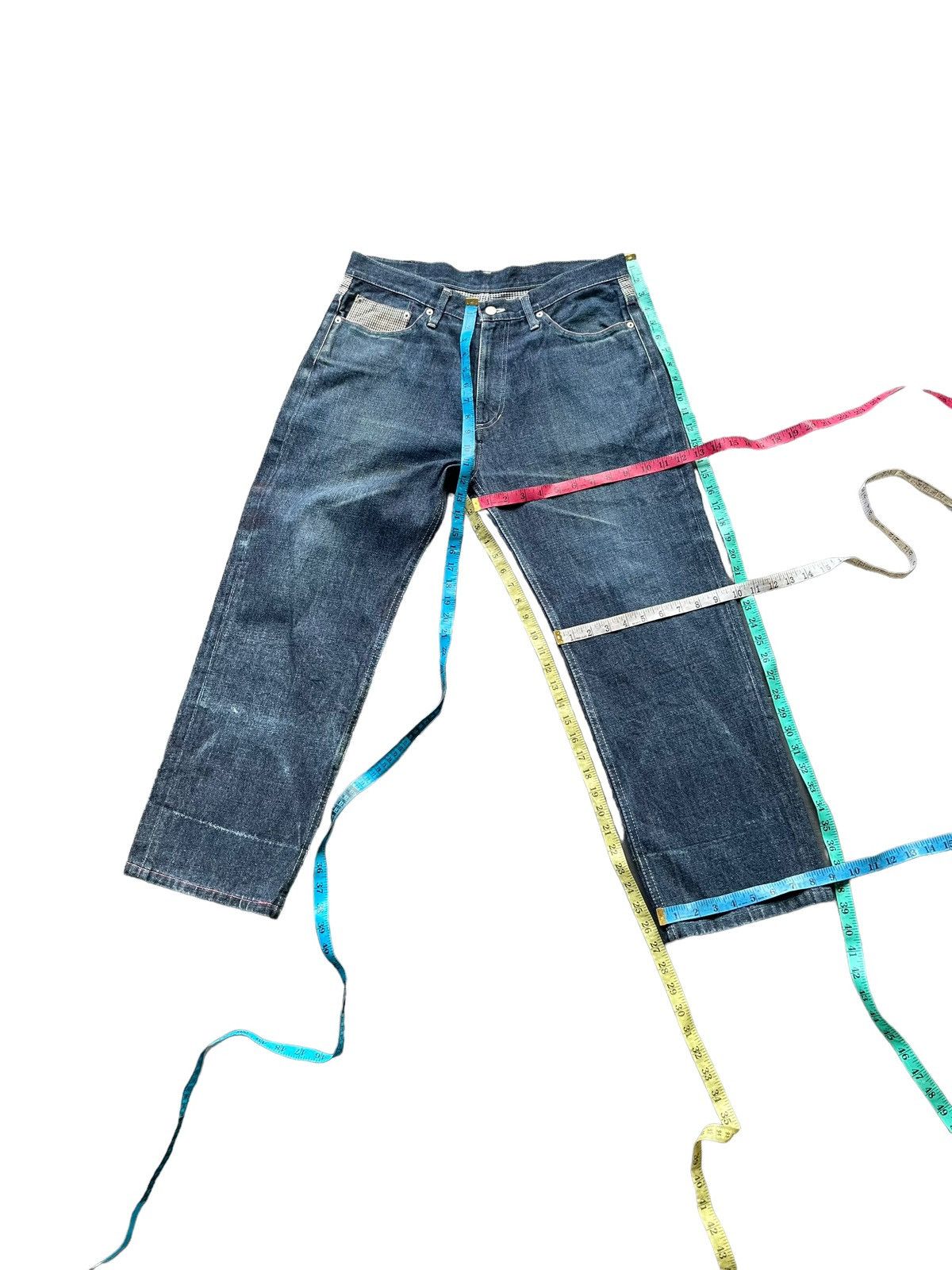Japanese Brand Japanese Double Steal Denim Size US 35 - 12 Thumbnail