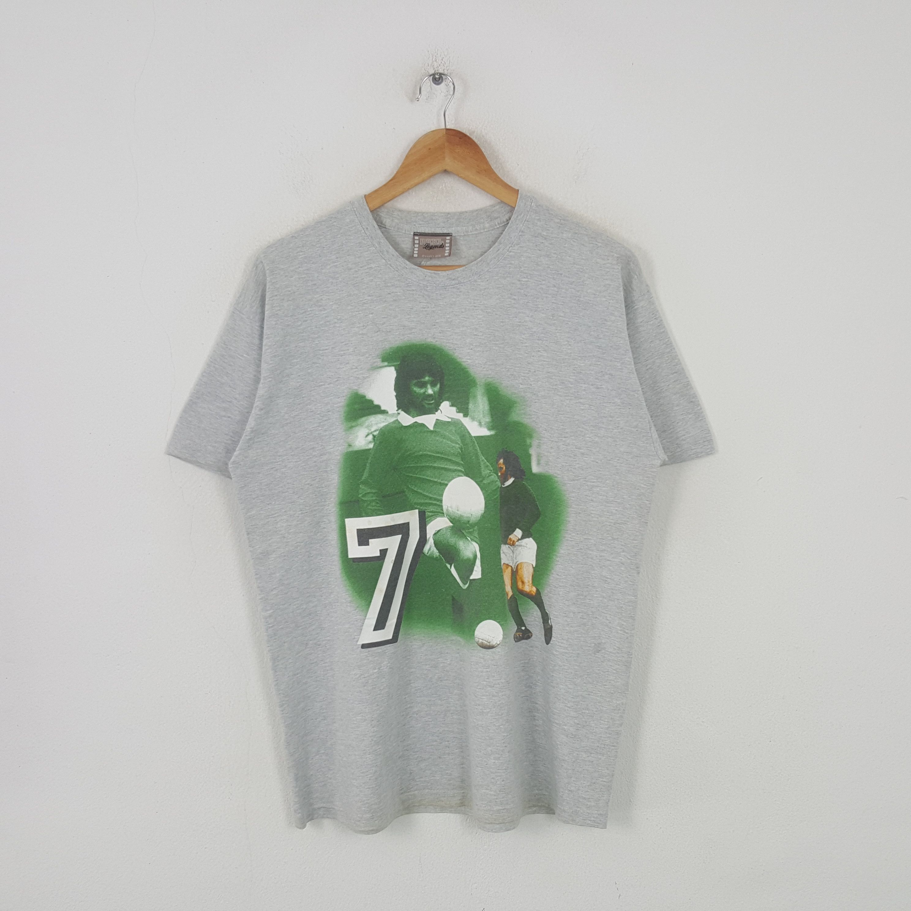 Vintage Vintage Reel Legends 7 George Best Soccer shirt RR7 Size US L / EU 52-54 / 3 - 1 Thumbnail