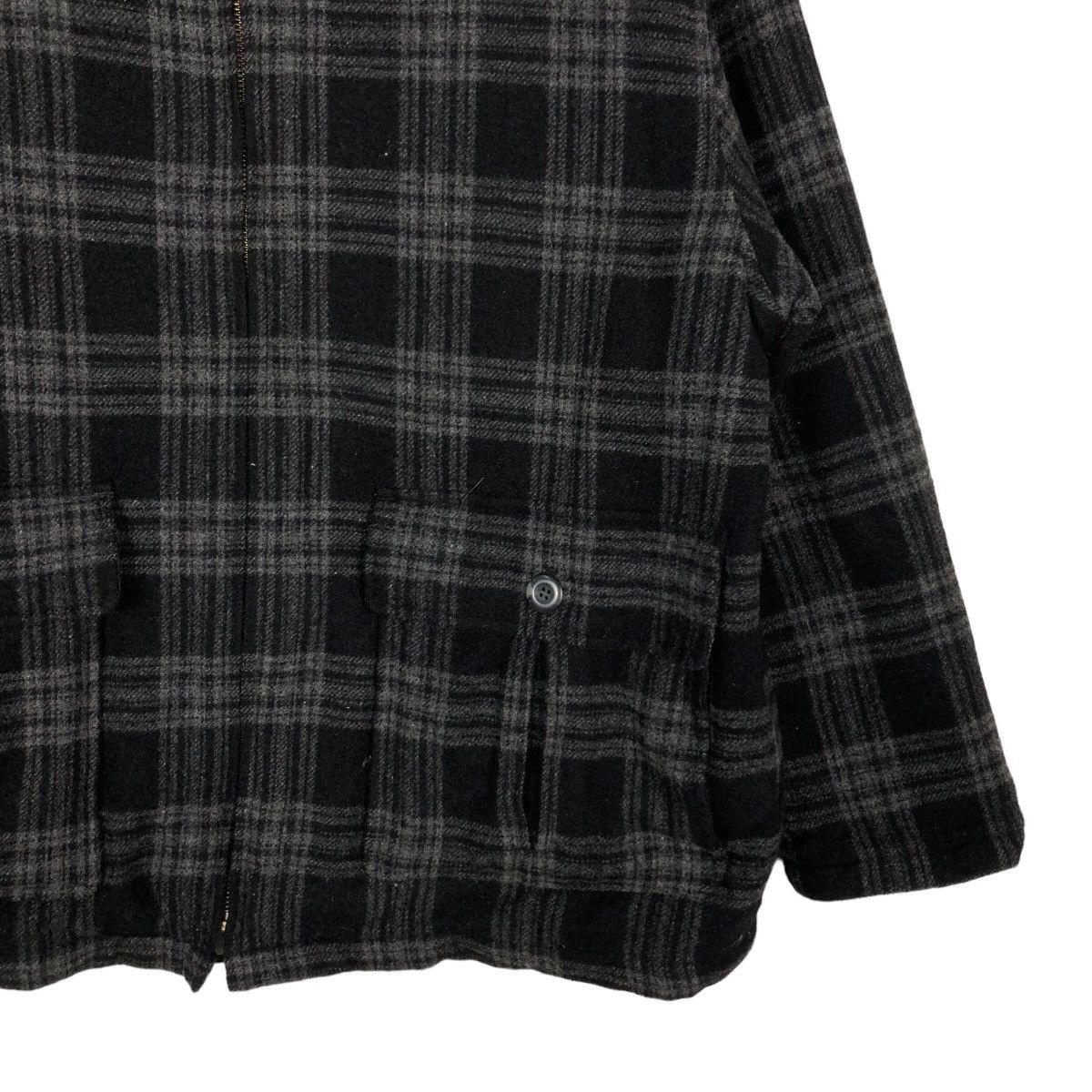 Japanese Brand 🔥Vintage Wool Chore Jacket Be-Hot Japan Tartan Design Size US L / EU 52-54 / 3 - 5 Thumbnail