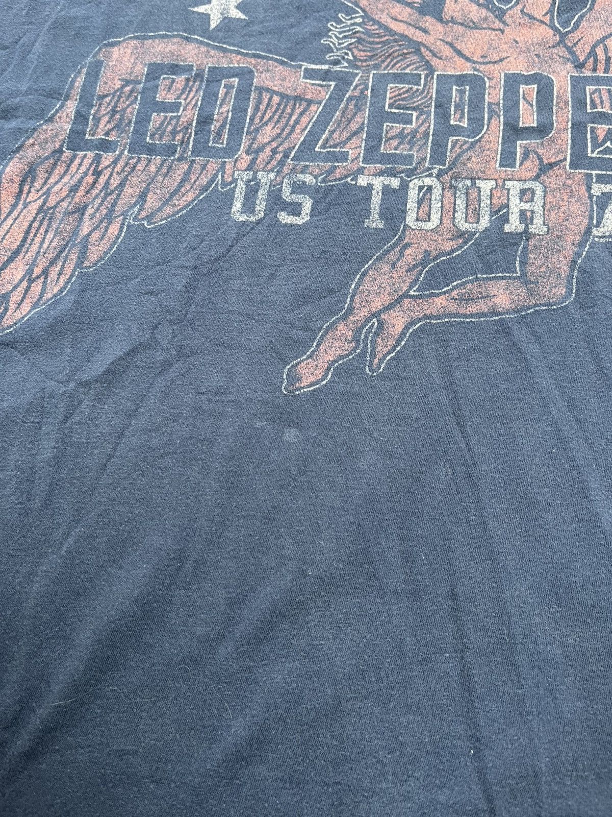 Led Zeppelin Vintage Y2K Led Zeppelin 77 Tour concert tee size XL Size US XL / EU 56 / 4 - 8 Thumbnail