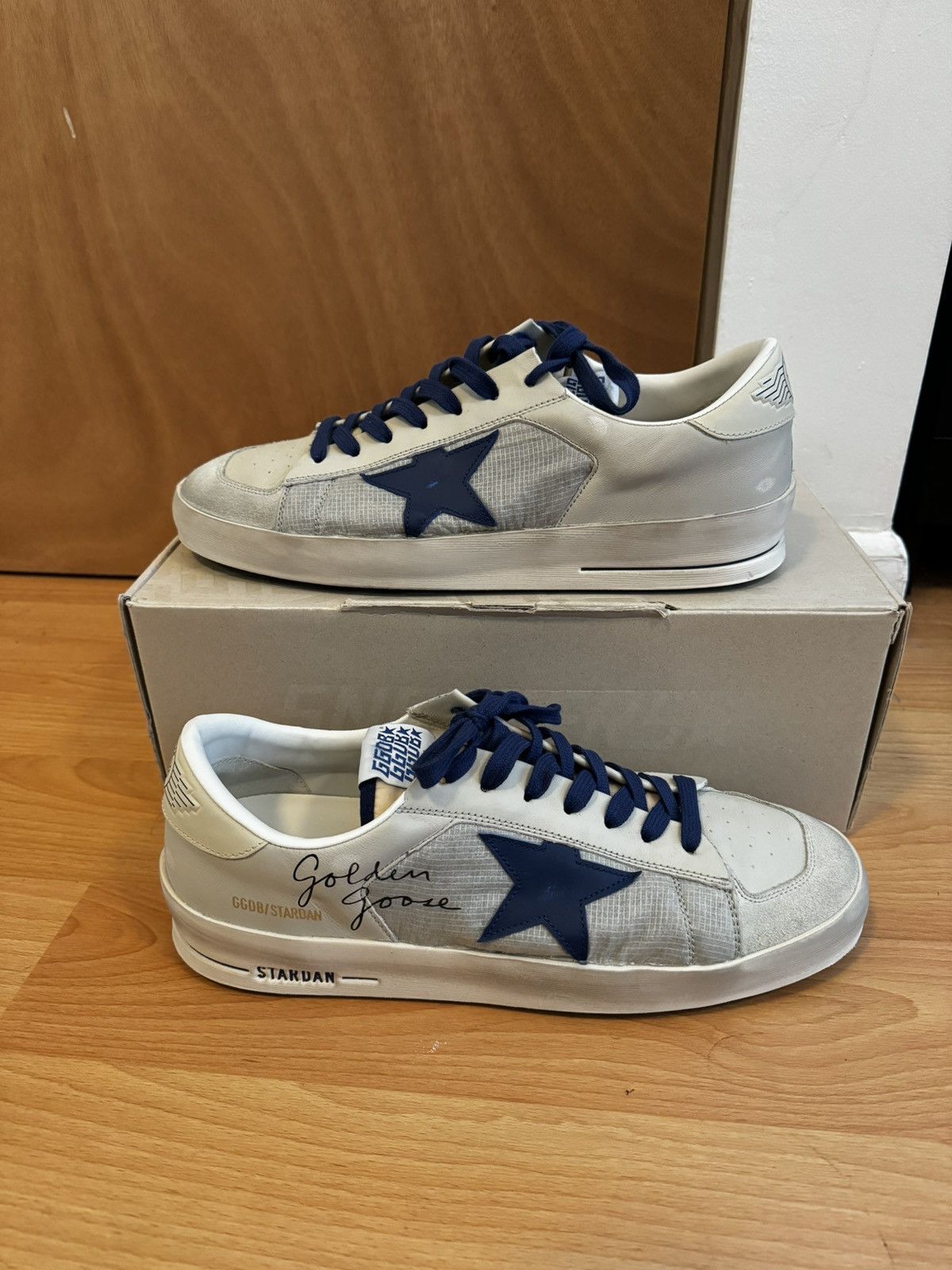 Golden Goose Golden Goose Stardan Size US 11 / EU 44 - 1 Thumbnail