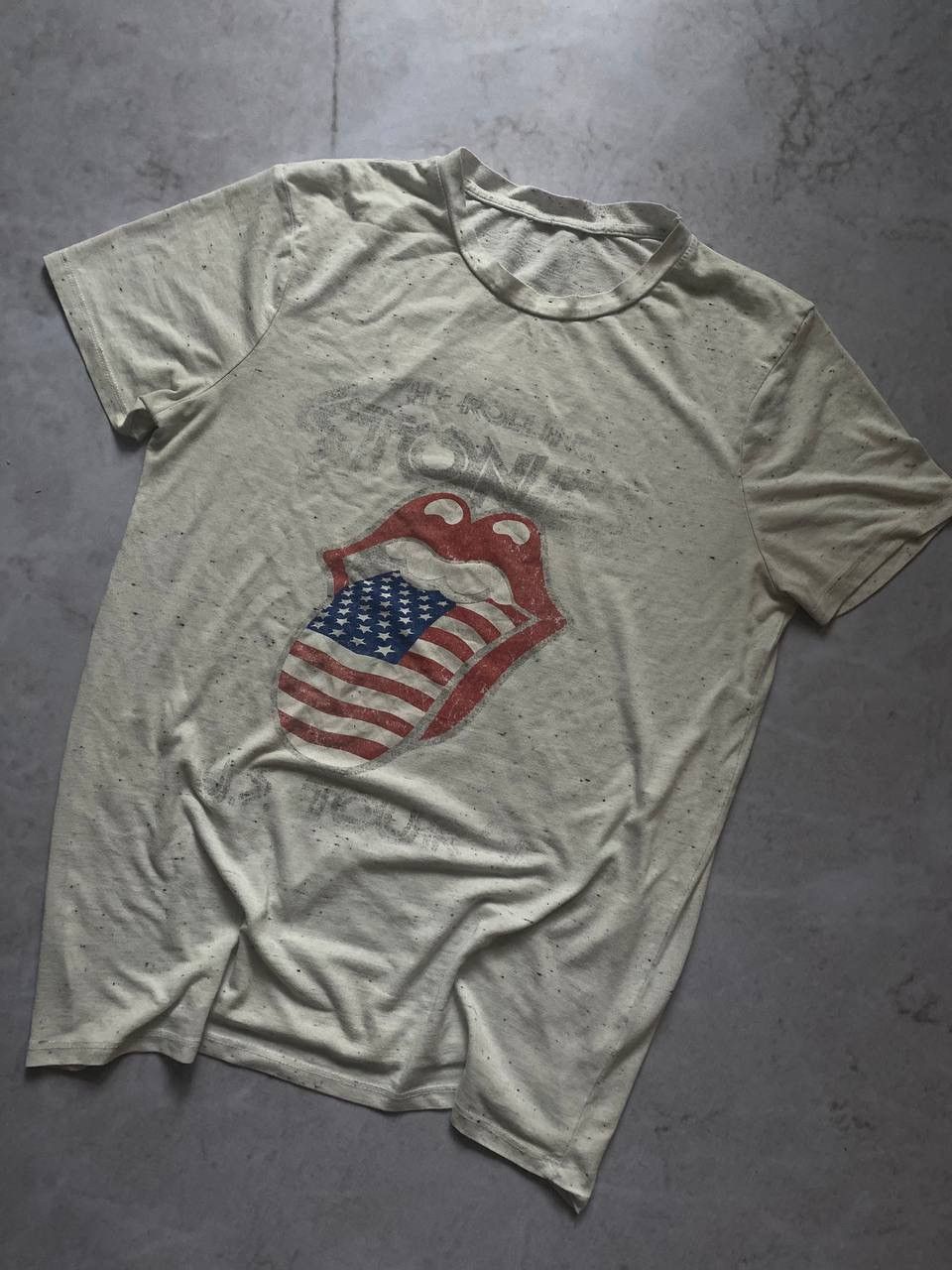 Band Tees × The Rolling Stones × Vintage Vintage The Rolling Stones US Tour Band Tee Y2k Rock T Shirt Size US M / EU 48-50 / 2 - 2 Thumbnail