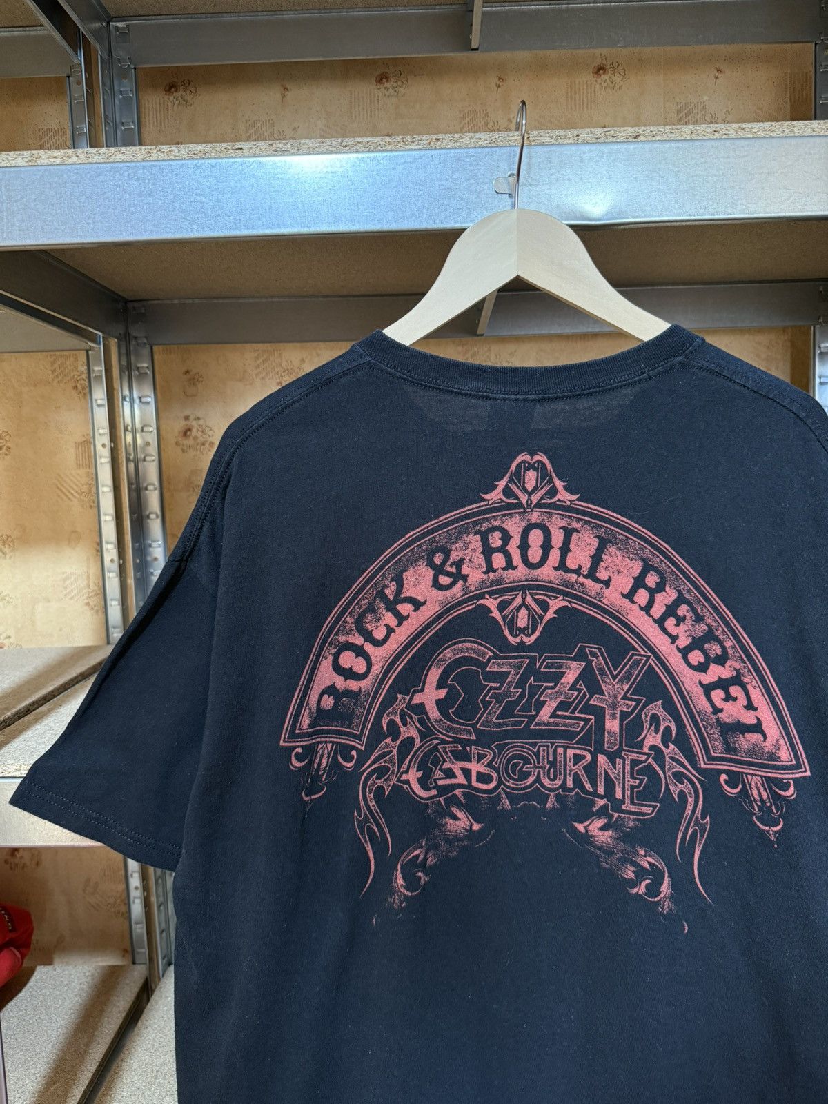 Band Tees Vintage 2010 Ozzy Osbourne Rock&Roll Rebal T-Shirt Size US XL / EU 56 / 4 - 4 Thumbnail